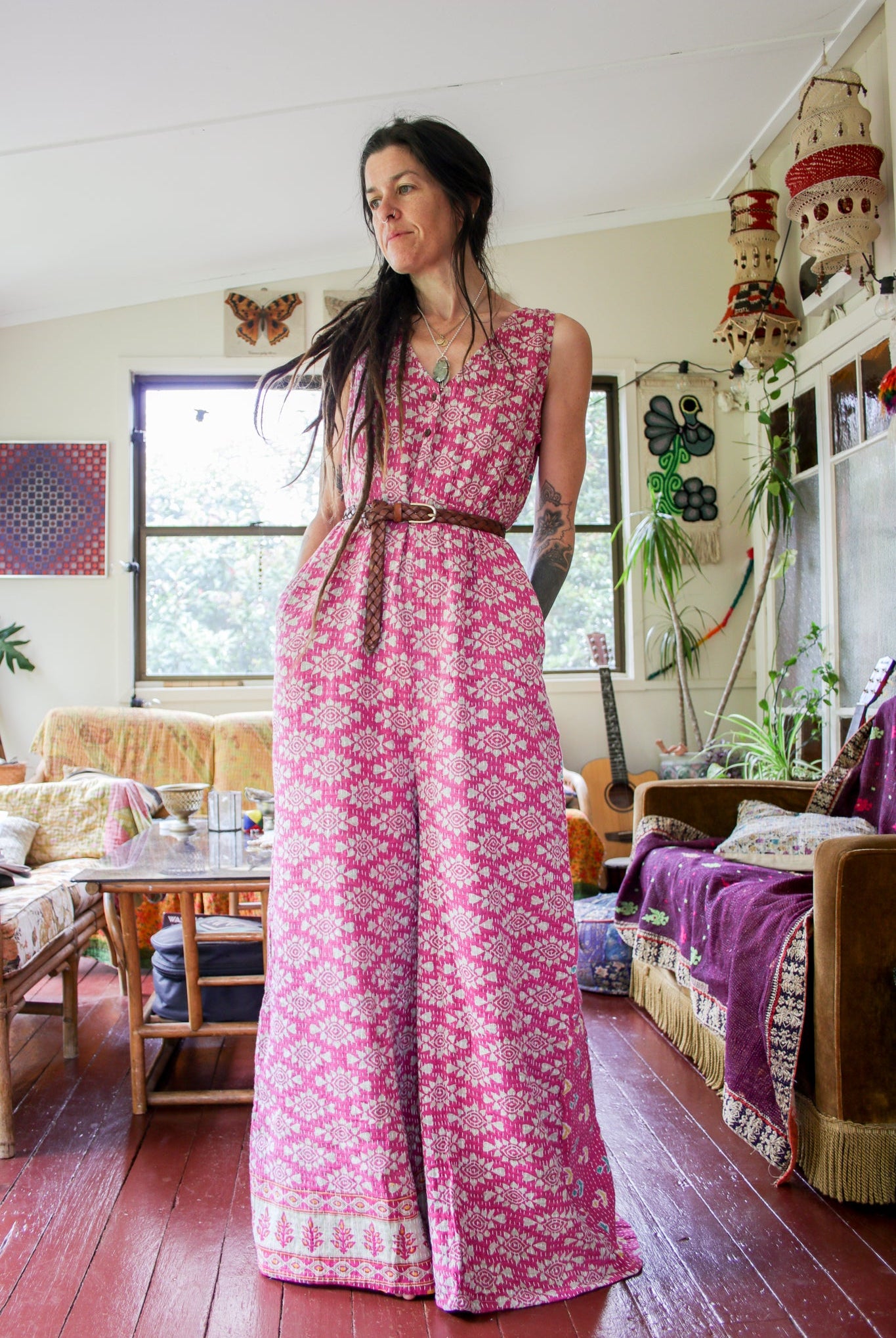 Boheme Kantha Jumpsuits - Renew Bohemian Pty Ltd