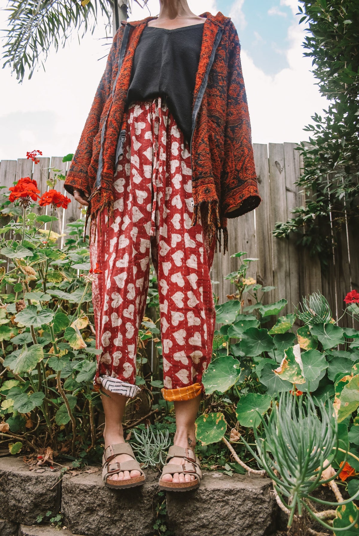 Dhara Kantha Pants - Renew Bohemian Pty Ltd