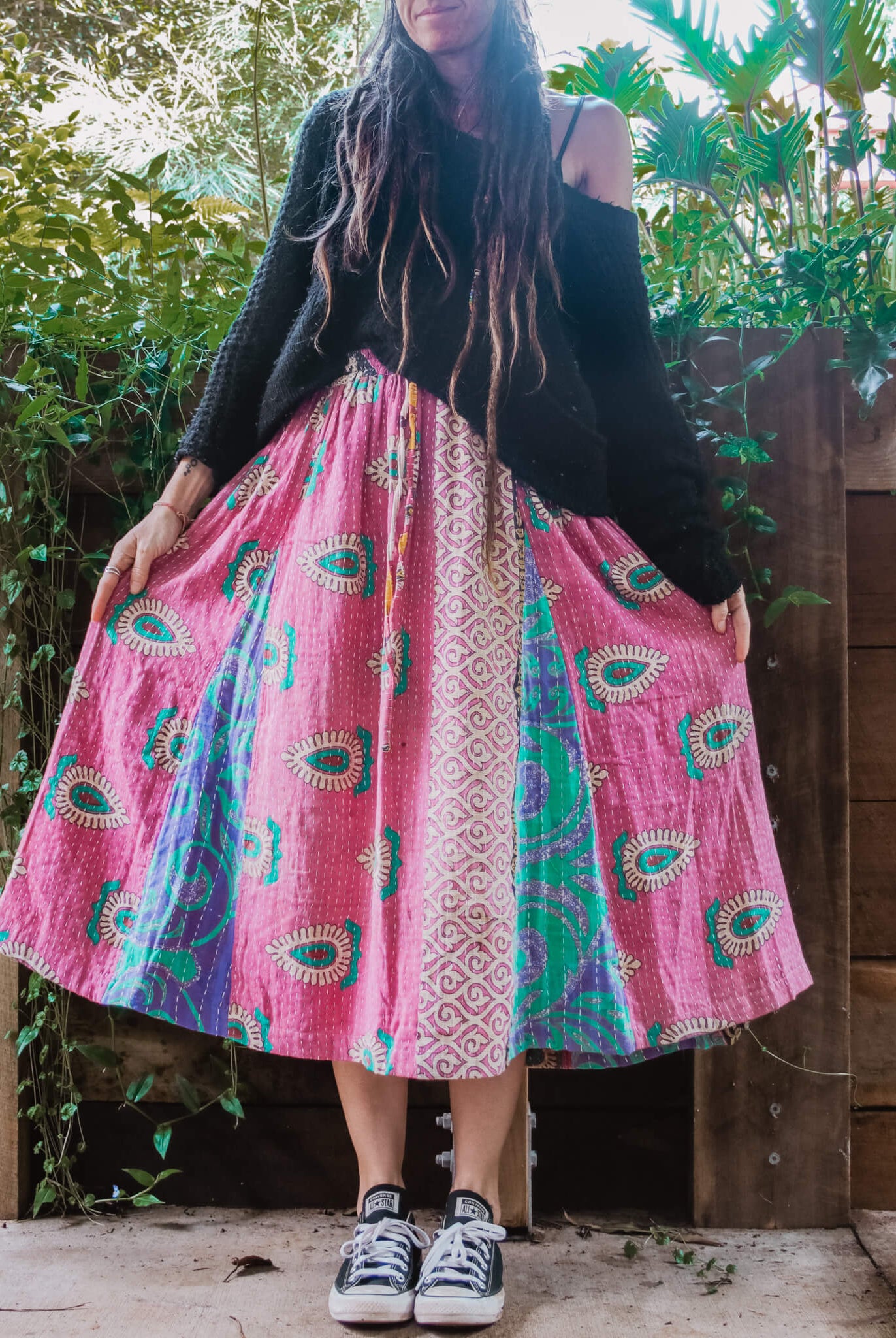Juno Kantha Skirts - Renew Bohemian Pty Ltd