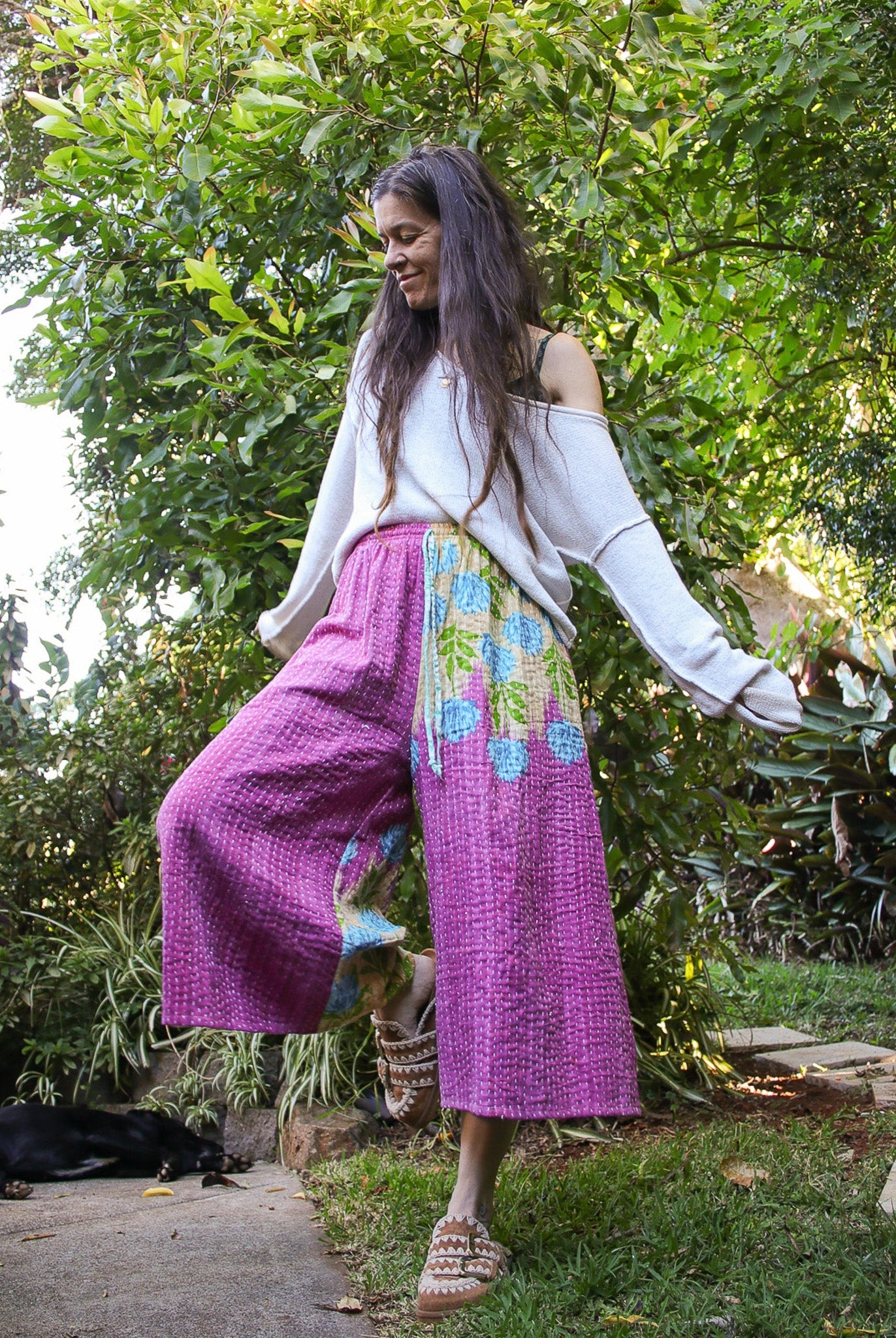Kantha Culottes