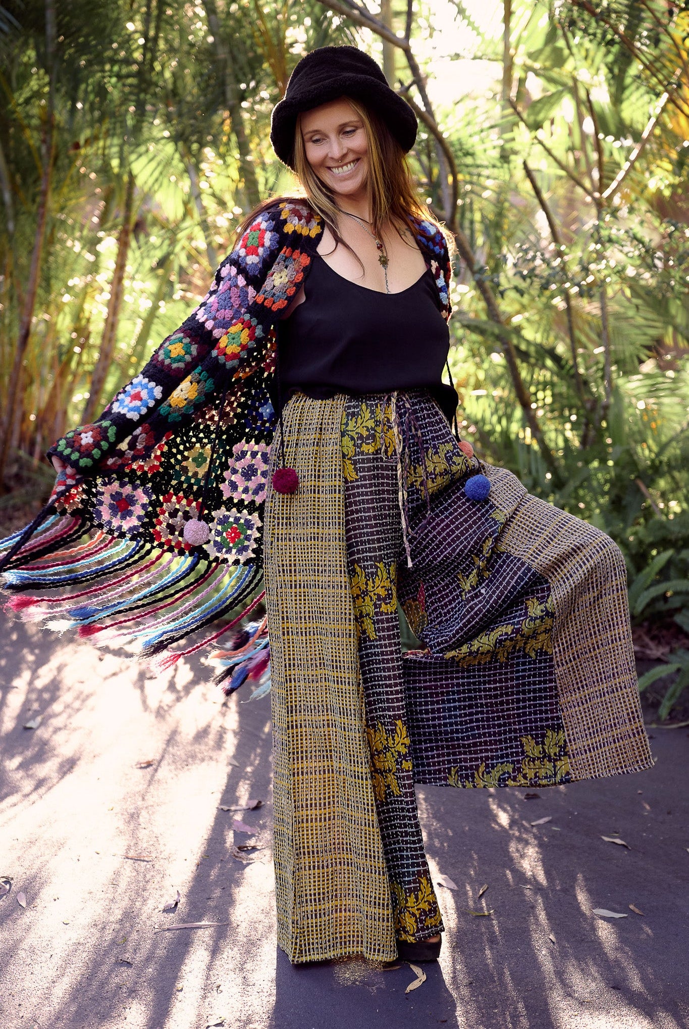 Rasika Kantha Pants - Renew Bohemian Pty Ltd