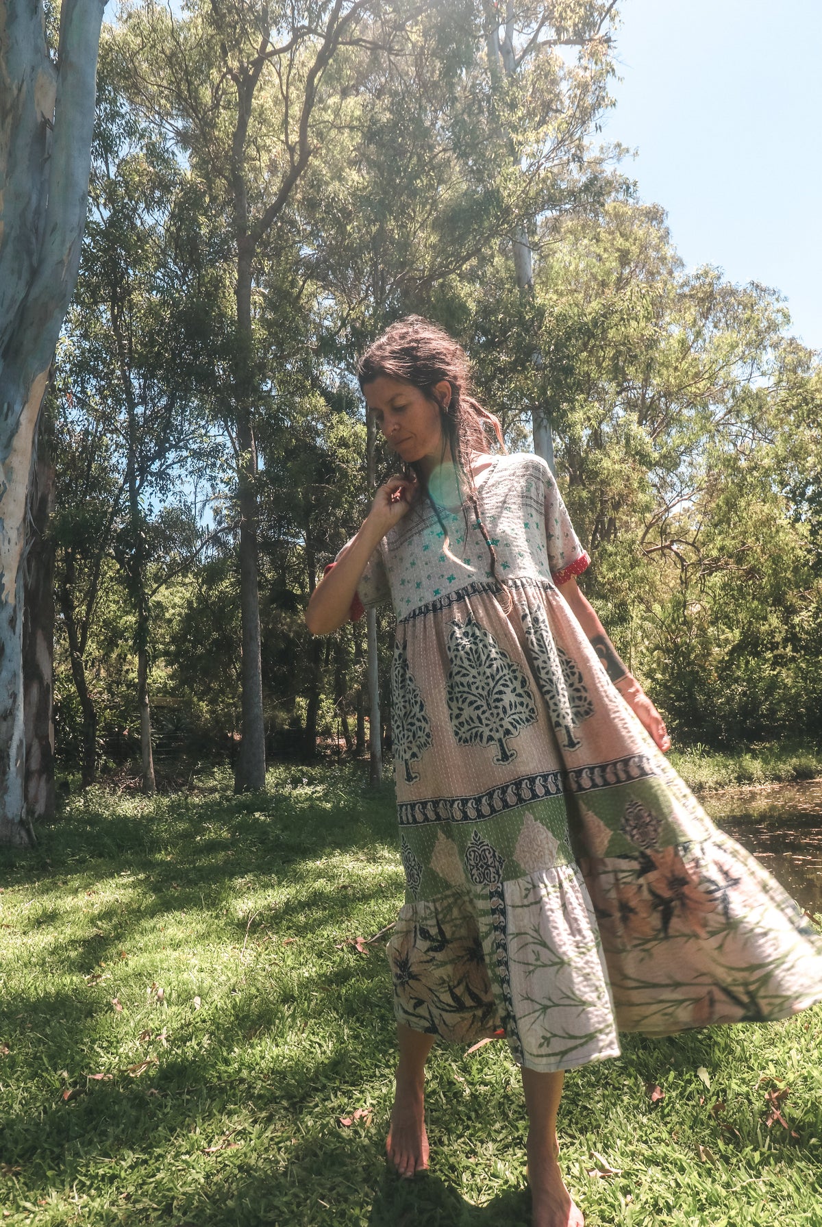 Saheli Kantha Dress RenewBohemian