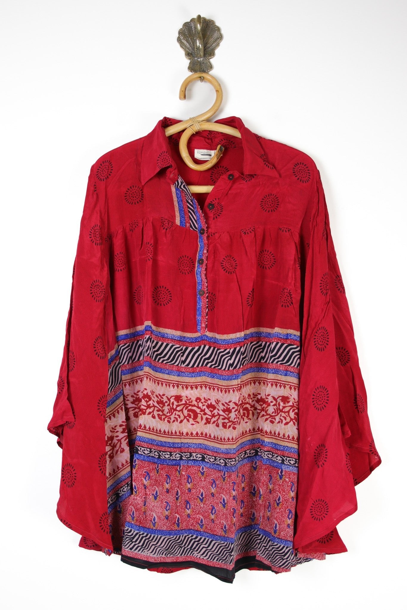 Amara Blouse XL (14539) AmaraBlouse2XLRenewVintage145391 Renew Bohemian Pty Ltd