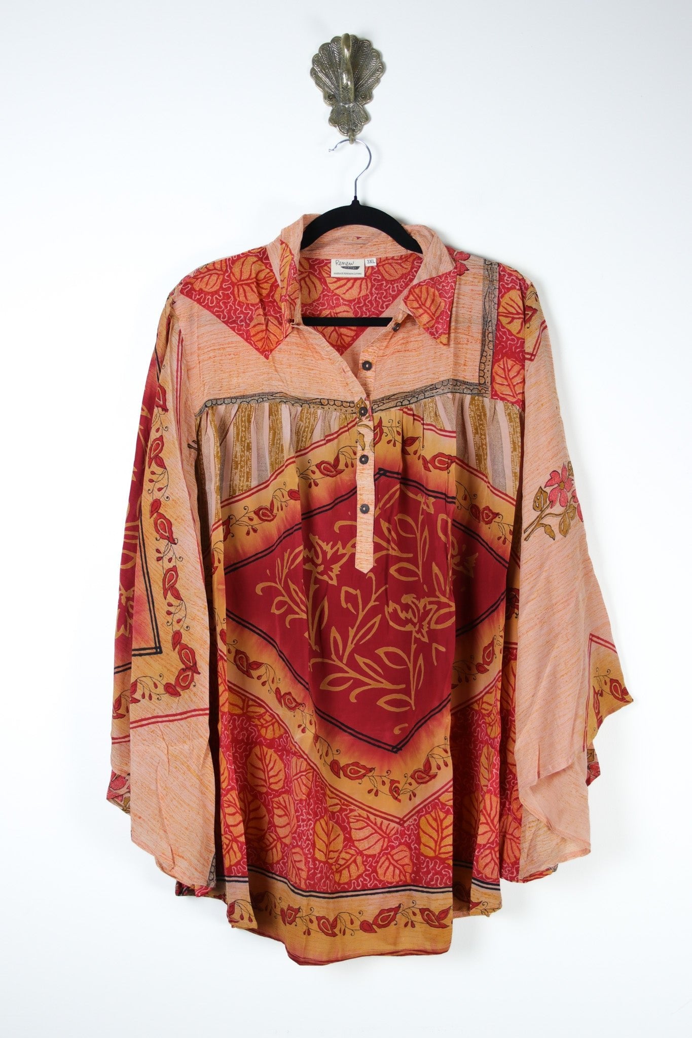 Amara Blouse 2XL (18002) AmaraBlouse2XLRenewVintage180021 Renew Bohemian Pty Ltd