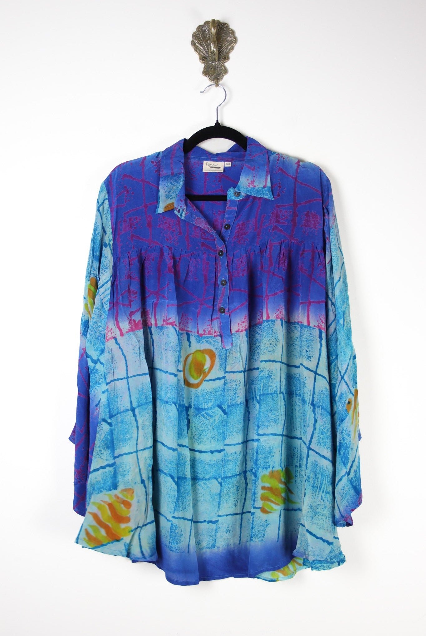 Amara Blouse 2XL (18004) AmaraBlouse2XLRenewVintage180041 Renew Bohemian Pty Ltd