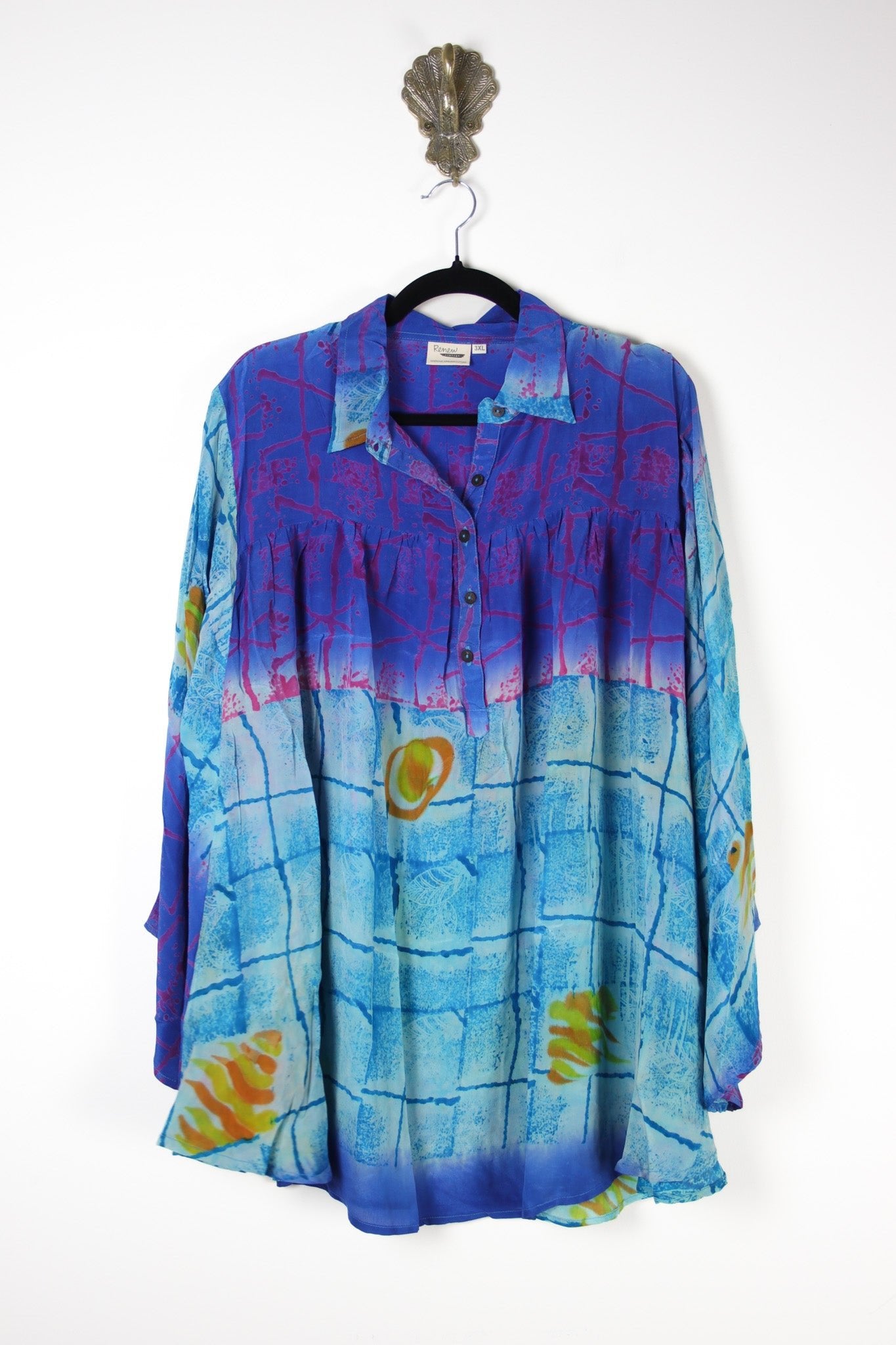 Amara Blouse 2XL (18004) AmaraBlouse2XLRenewVintage180041 Renew Bohemian Pty Ltd
