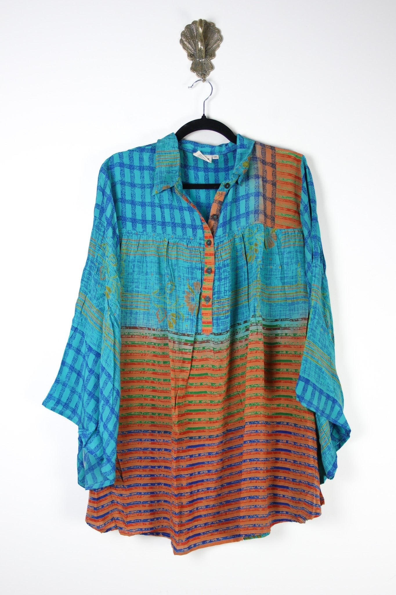 Amara Blouse 2XL (18007) AmaraBlouse2XLRenewVintage180071 Renew Bohemian Pty Ltd