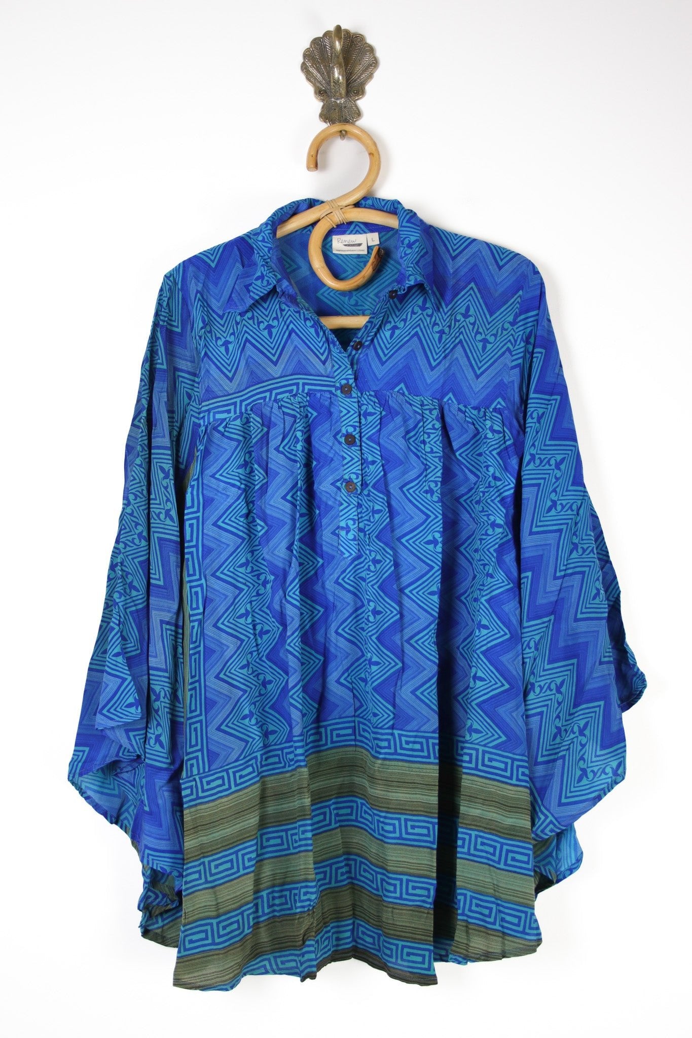 Amara Blouse L (14523) AmaraBlouseLRenewVintage145231 Renew Bohemian Pty Ltd