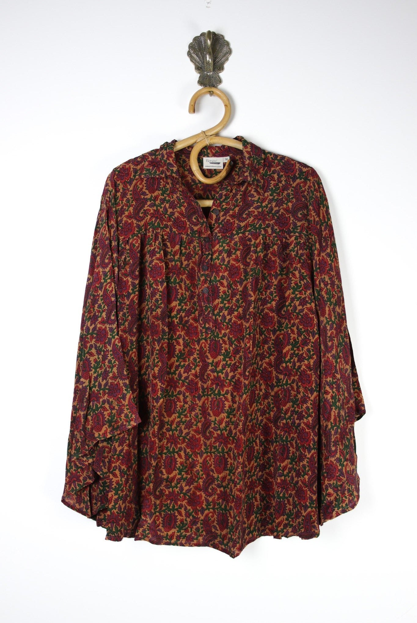 Amara Blouse M (16504) AmaraBlouseMRenewVintage16504 Renew Bohemian Pty Ltd