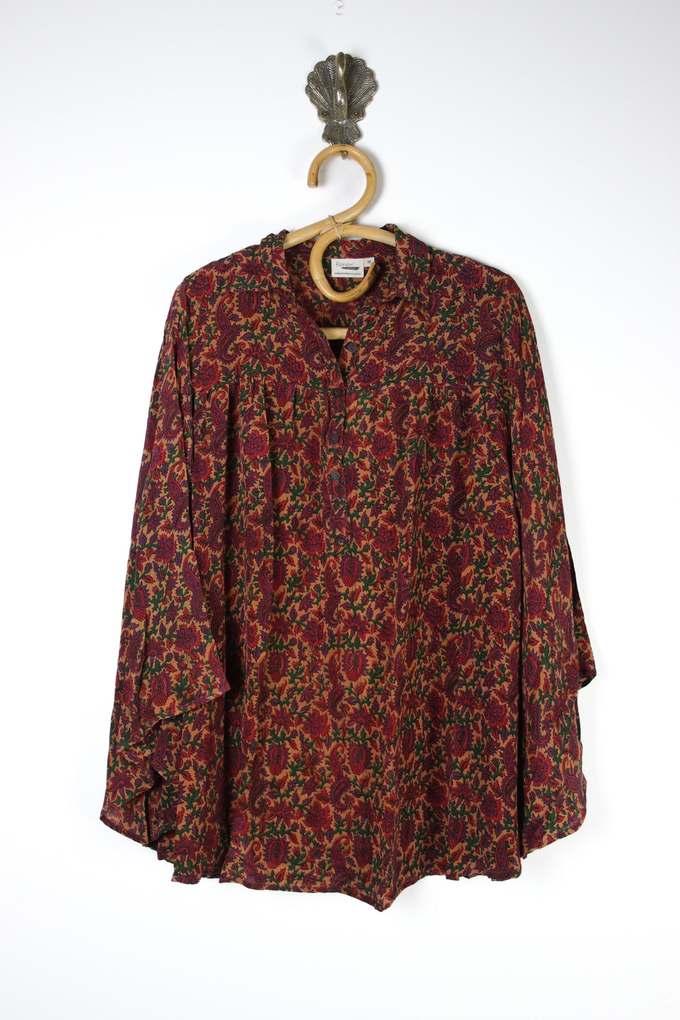 Amara Blouse M (16504) AmaraBlouseMRenewVintage16504 Renew Bohemian Pty Ltd