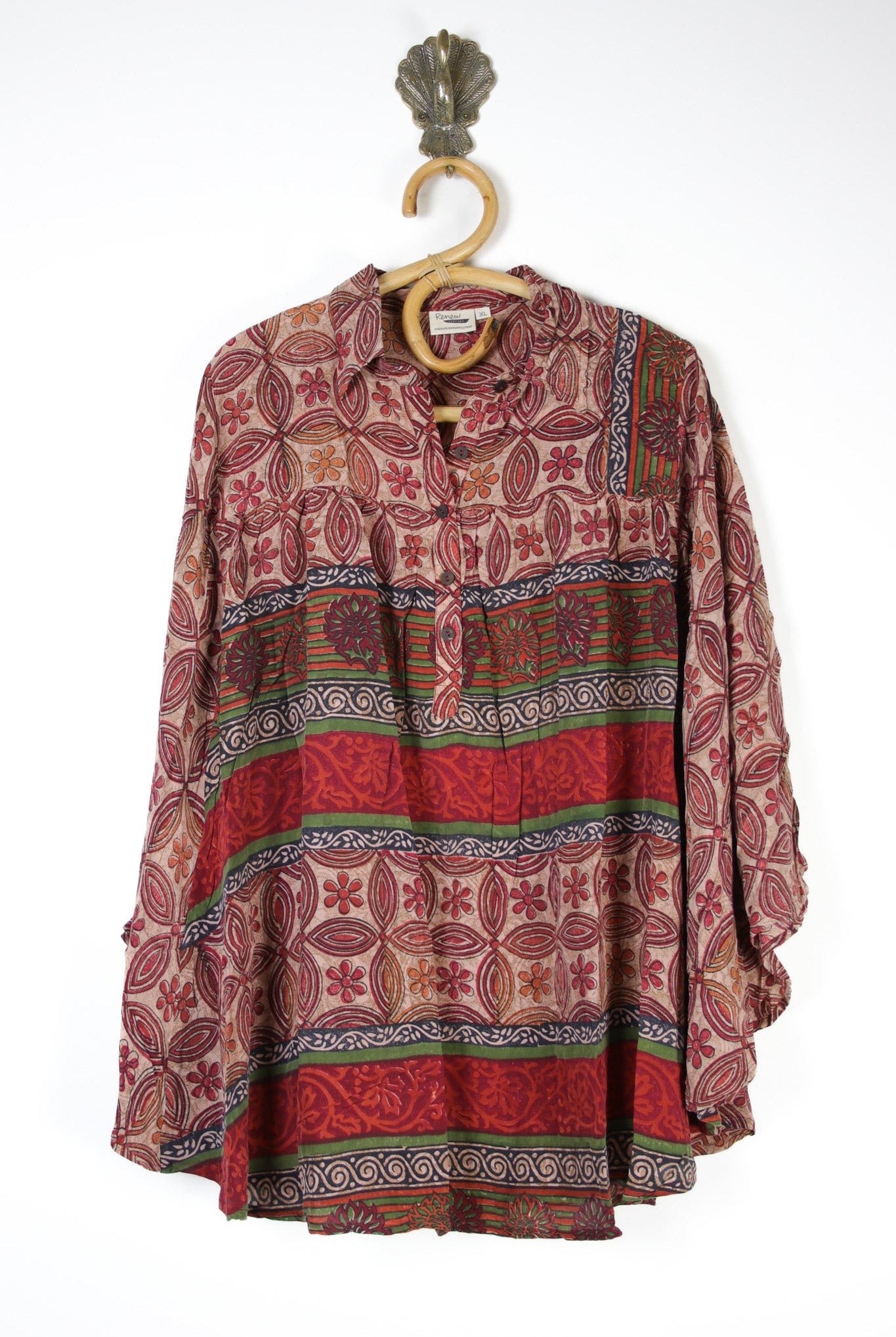 Amara Blouse XL (14532) AmaraBlouseXLRenewVintage145321 Renew Bohemian Pty Ltd