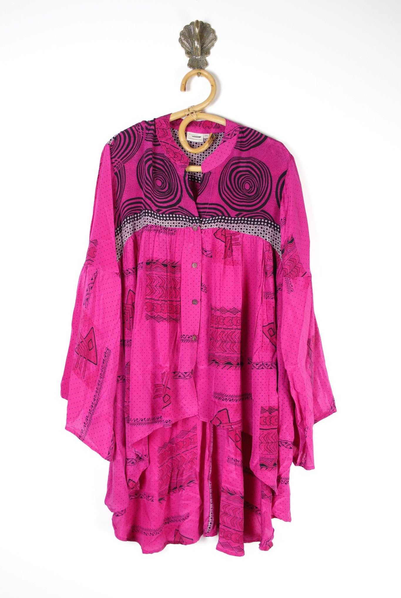 Aquarius Blouse 3XL (15642) AquariusBlouse3XLRenewVintage156421 Renew Bohemian Pty Ltd