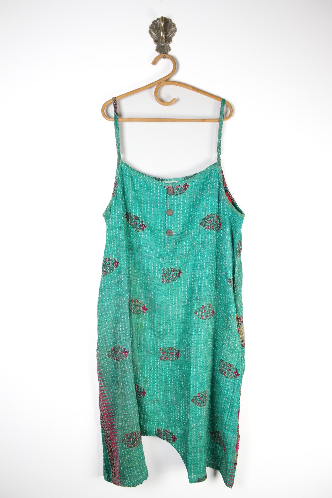 Asha Romper 2XL (15468) AshaJumpsuit2XLRenewVintage154681 Renew Bohemian Pty Ltd