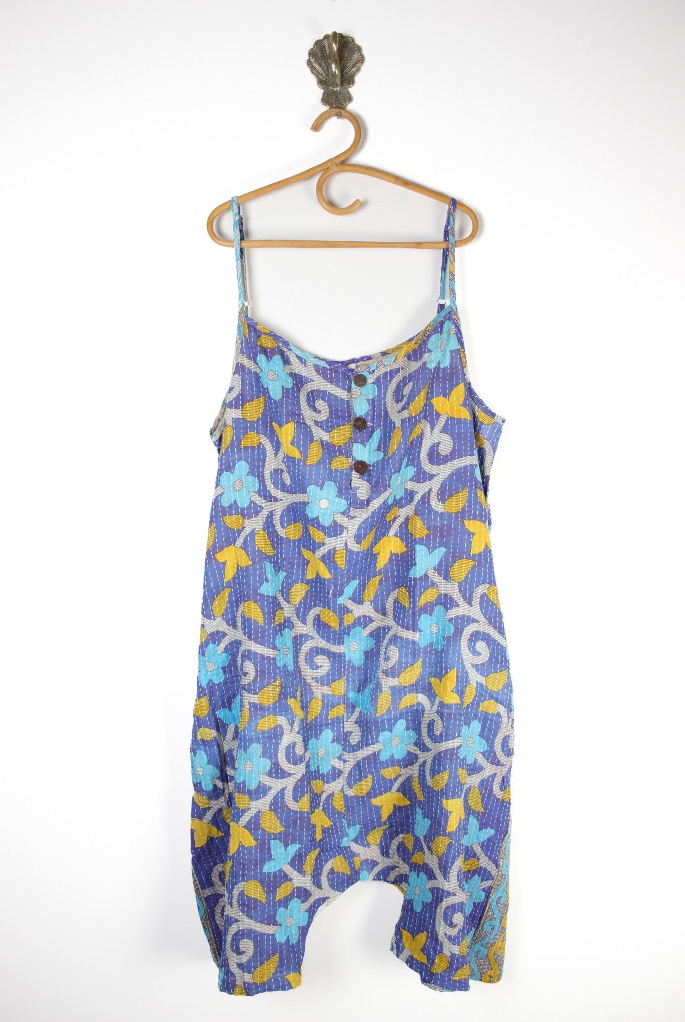 Asha Romper 2XL (15476) AshaJumpsuit2XLRenewVintage154761 Renew Bohemian Pty Ltd