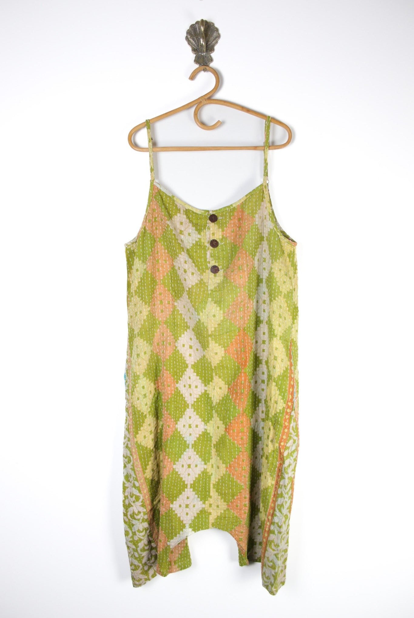 Asha Romper L (15510) AshaJumpsuitLRenewVintage155101 Renew Bohemian Pty Ltd