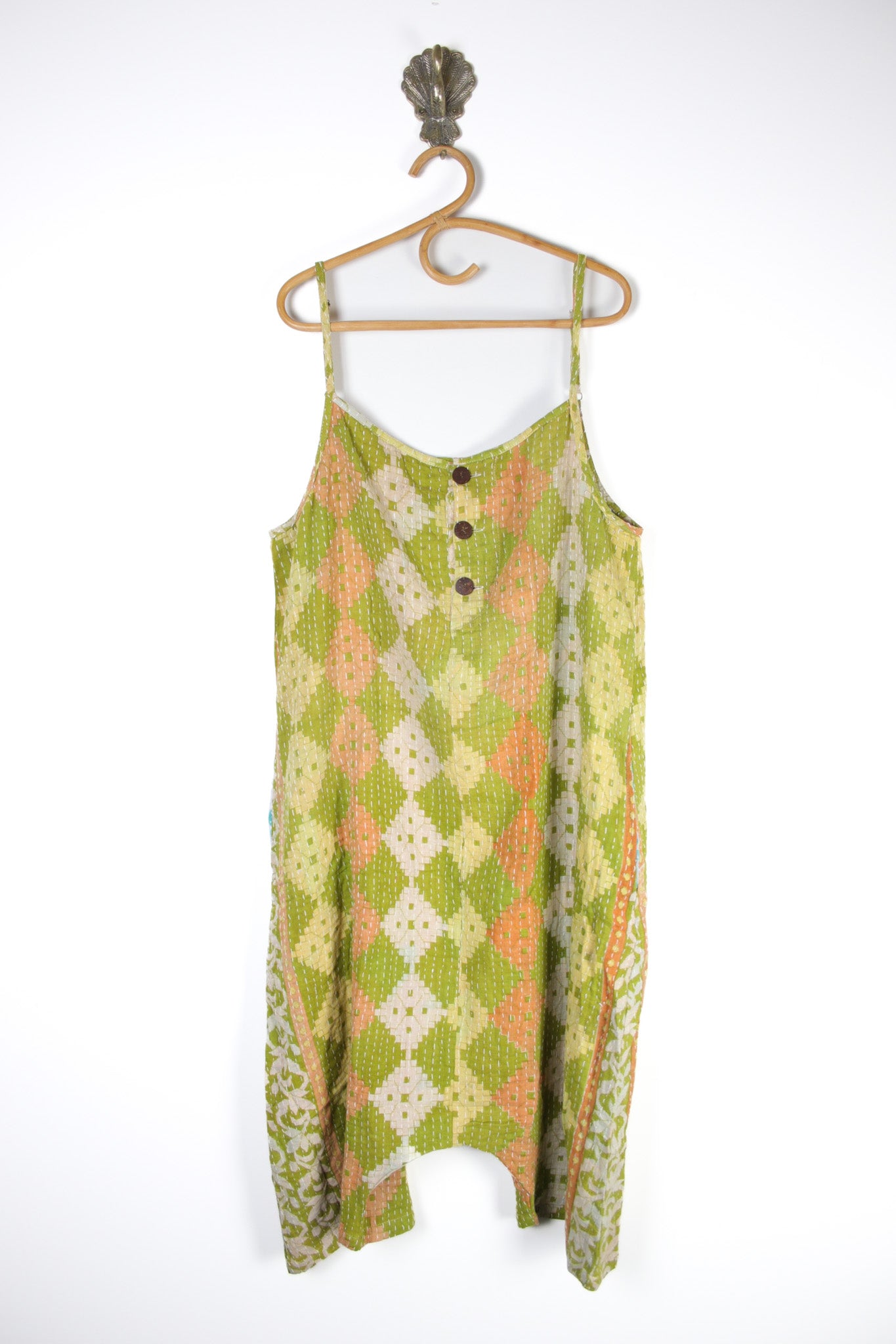Asha Romper L (15510) AshaJumpsuitLRenewVintage155101 Renew Bohemian Pty Ltd