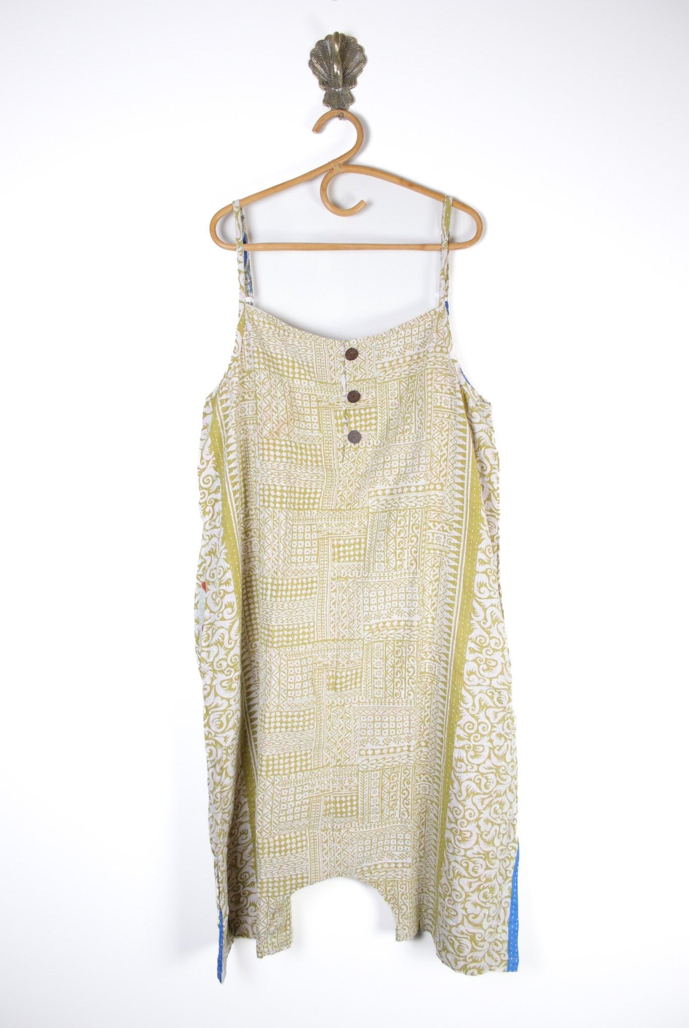 Asha Romper L (15513) AshaJumpsuitLRenewVintage155131 Renew Bohemian Pty Ltd
