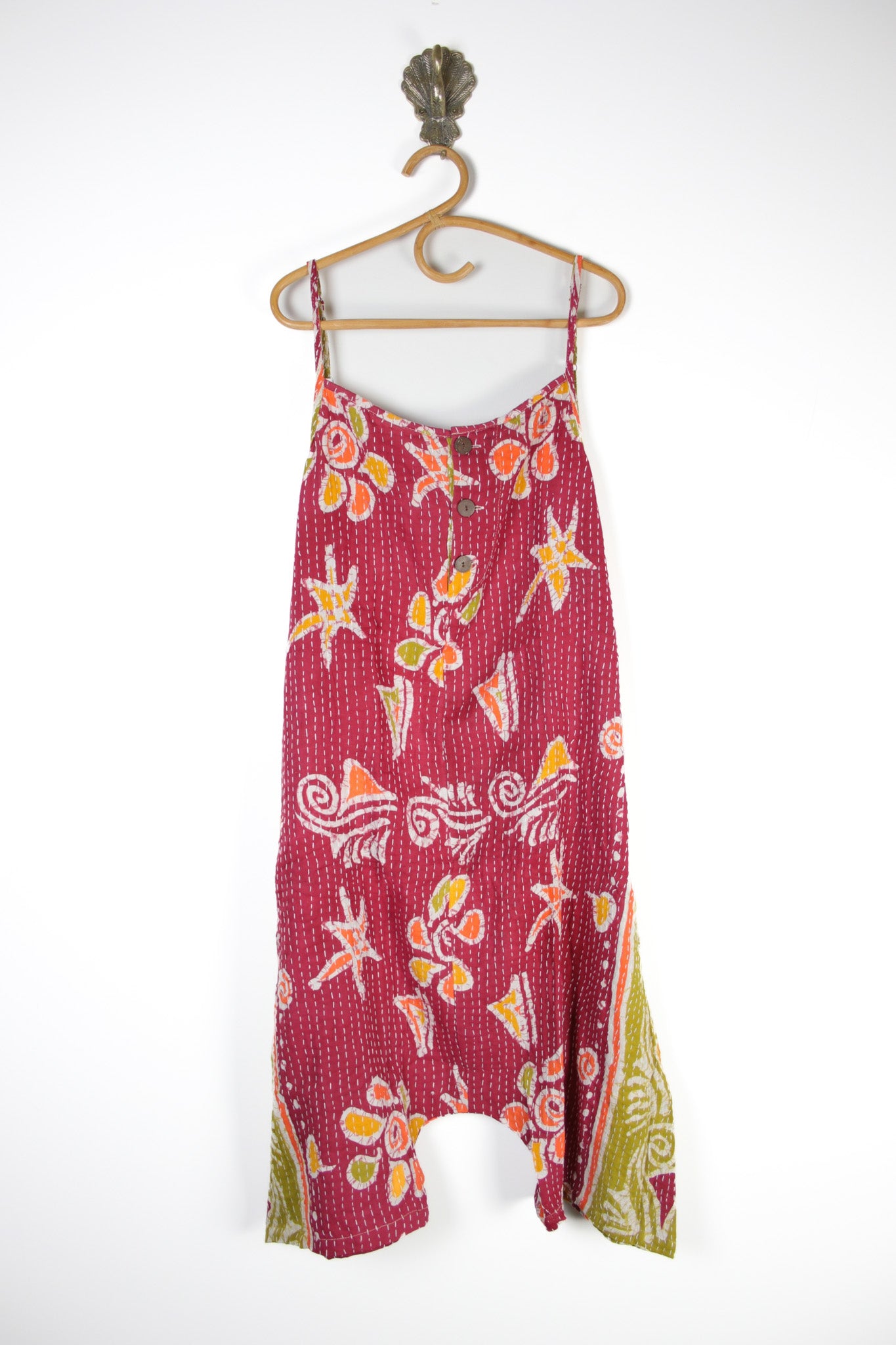 Asha Romper L (15516) AshaJumpsuitLRenewVintage155161 Renew Bohemian Pty Ltd