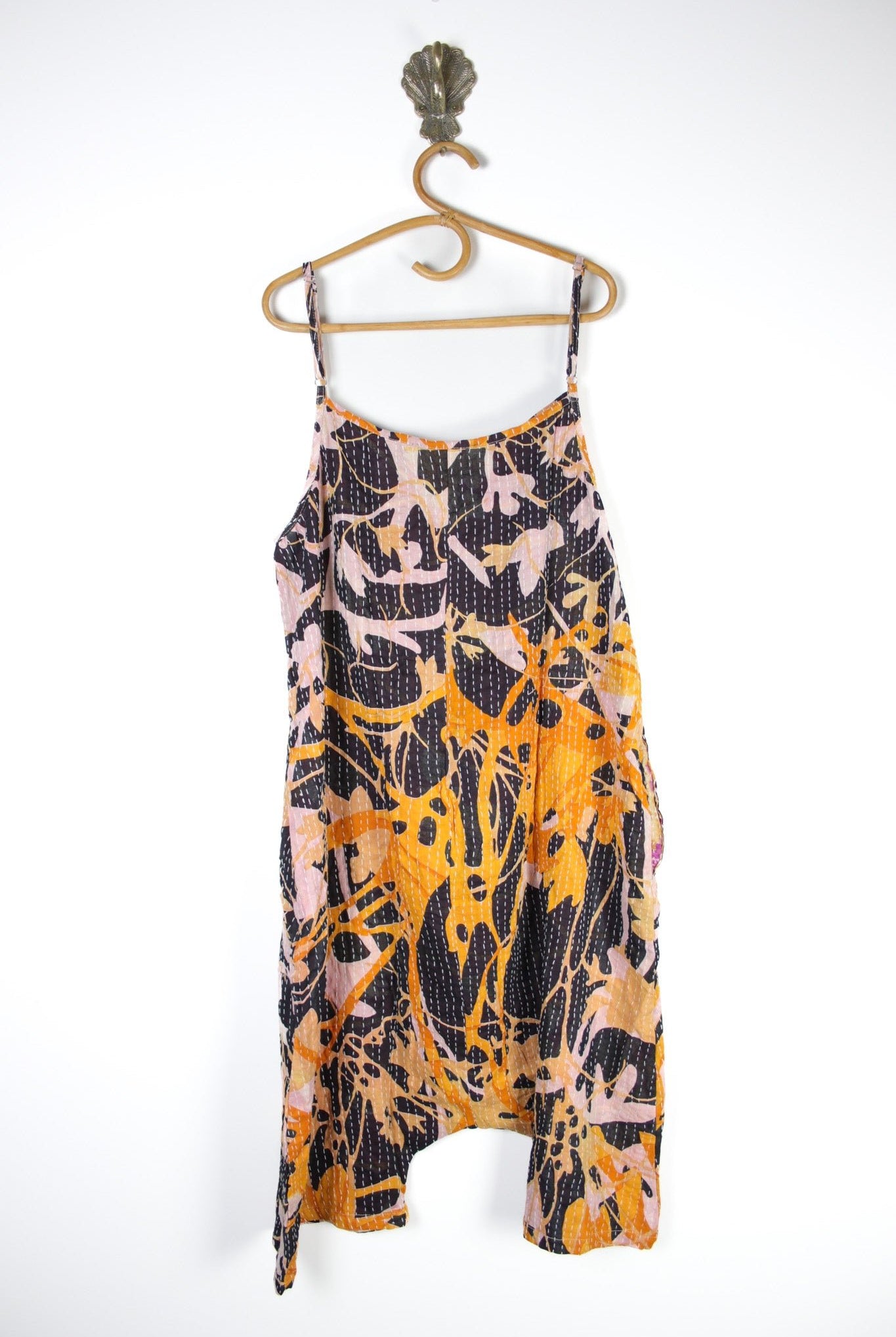 Asha Romper L (15520) AshaJumpsuitLRenewVintage155202 Renew Bohemian Pty Ltd