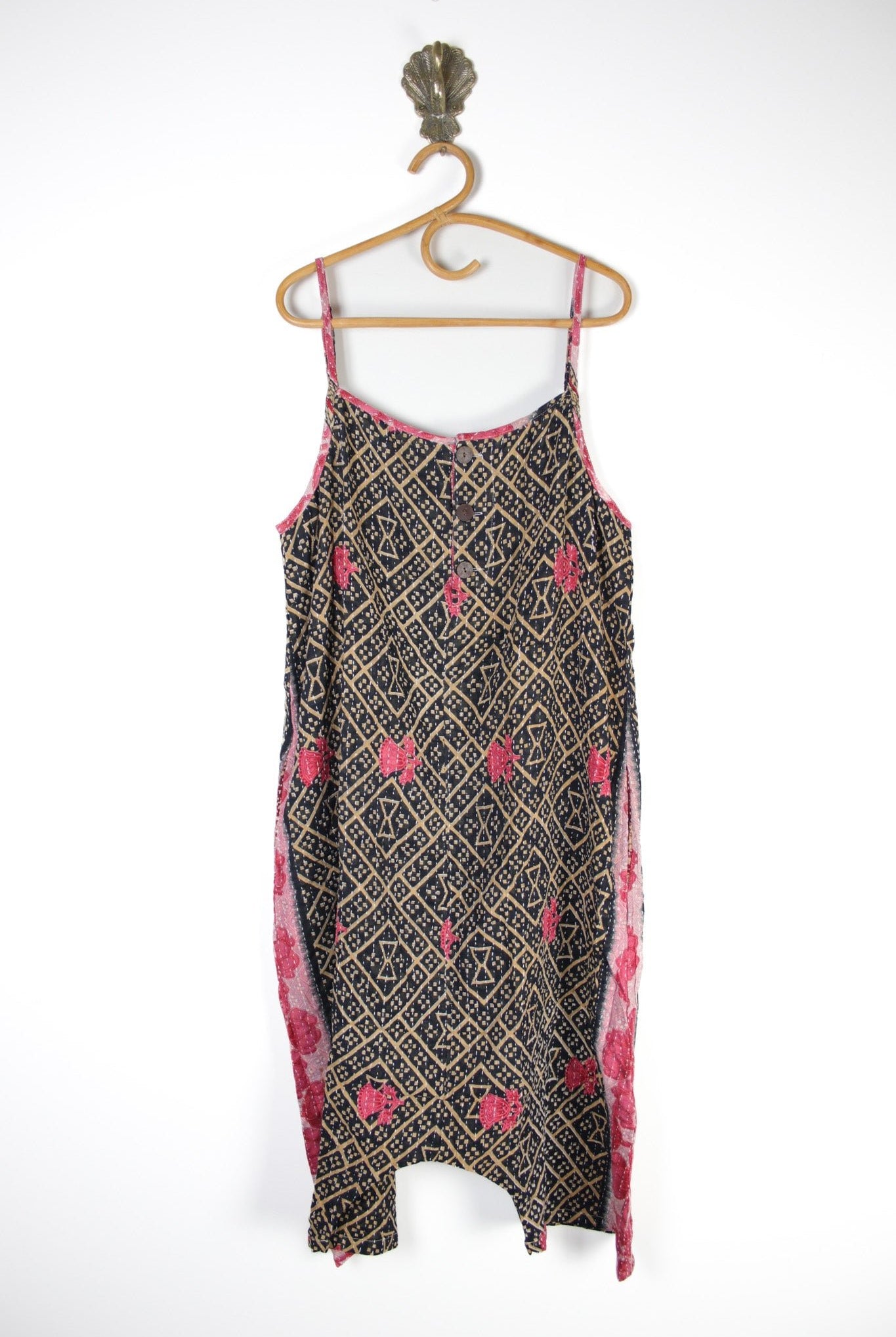 Asha Romper M (15530) AshaJumpsuitMRenewVintage155301 Renew Bohemian Pty Ltd