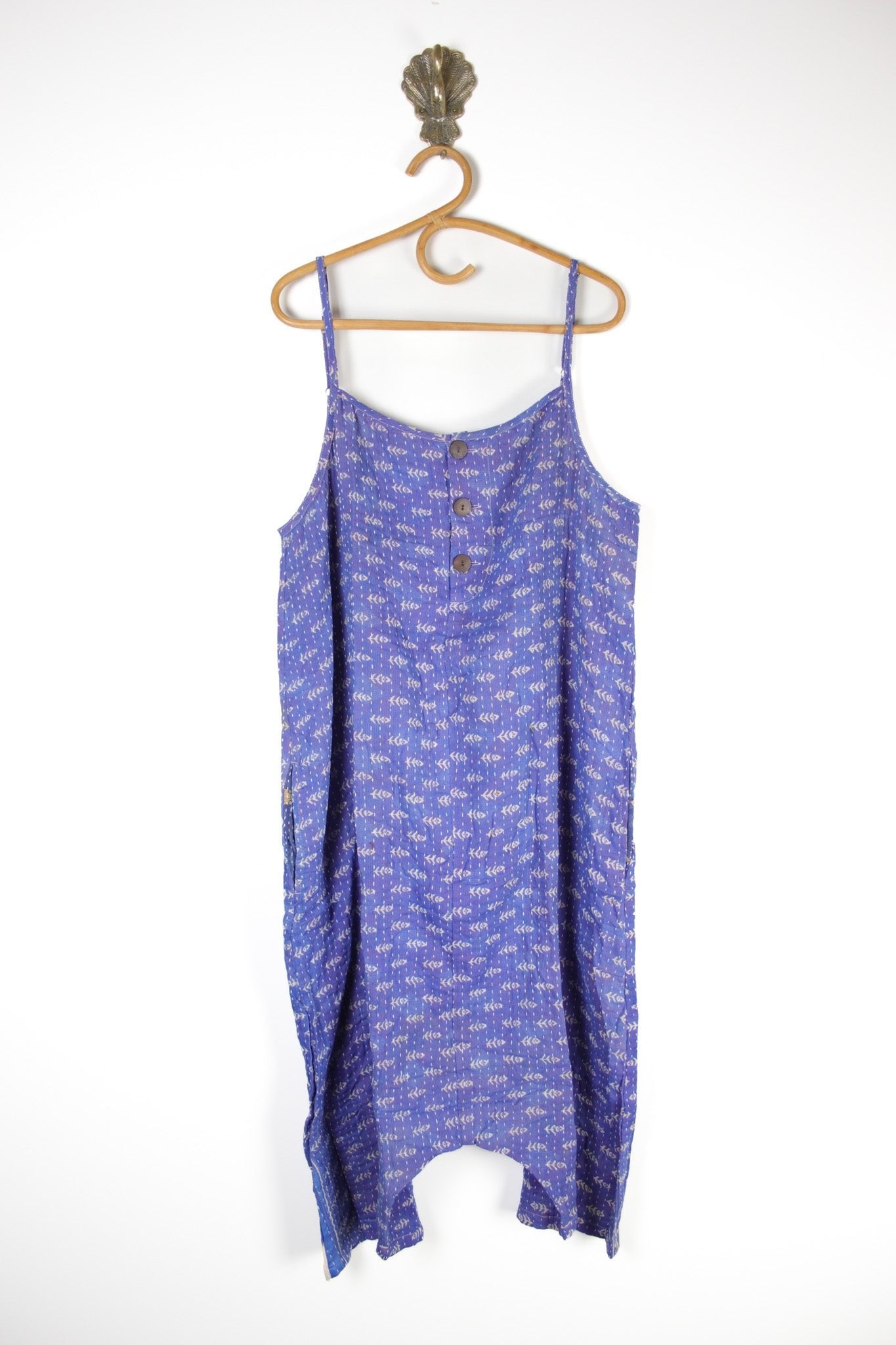 Asha Romper M (15541) AshaJumpsuitMRenewVintage155411 Renew Bohemian Pty Ltd