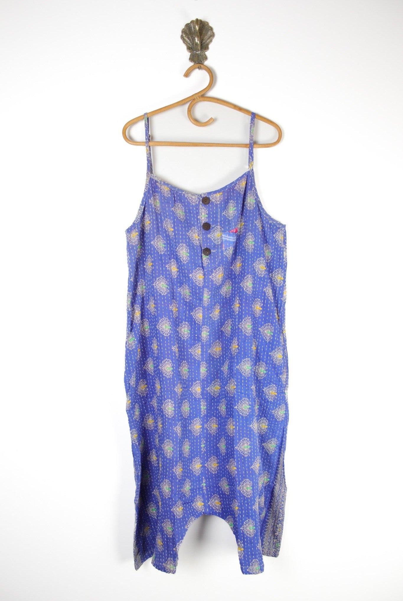 Asha Romper M (15545) AshaJumpsuitMRenewVintage155451 Renew Bohemian Pty Ltd