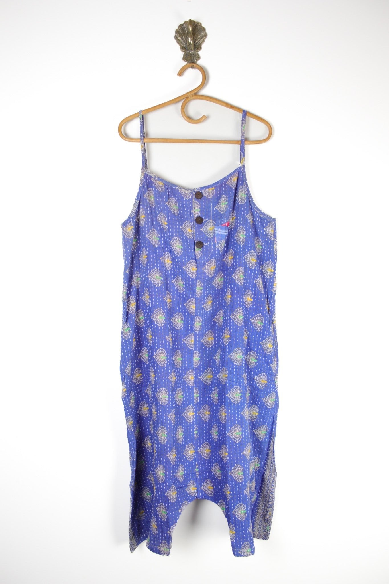 Asha Romper M (15545) AshaJumpsuitMRenewVintage155451 Renew Bohemian Pty Ltd