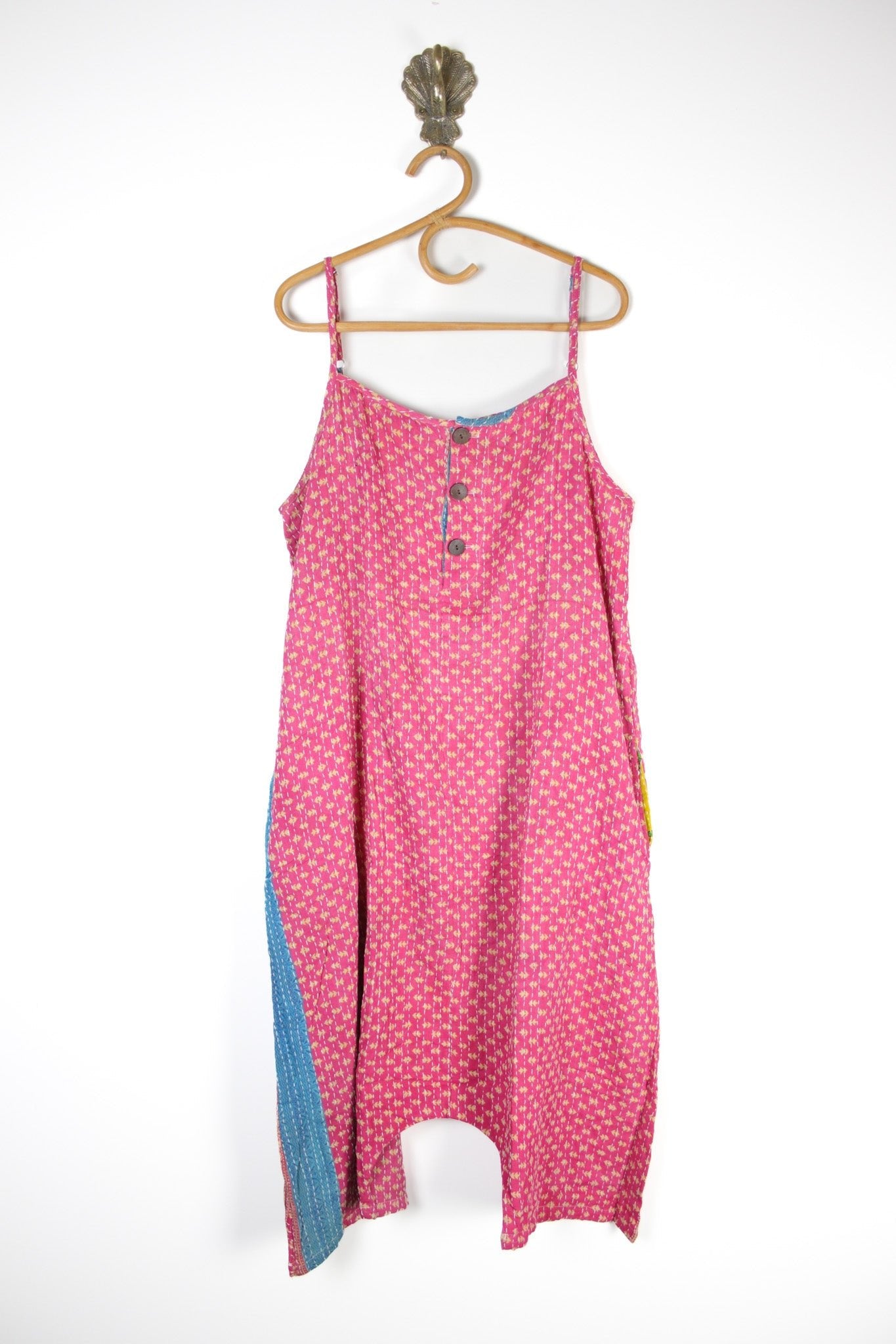 Asha Romper M (15547) AshaJumpsuitMRenewVintage155471 Renew Bohemian Pty Ltd