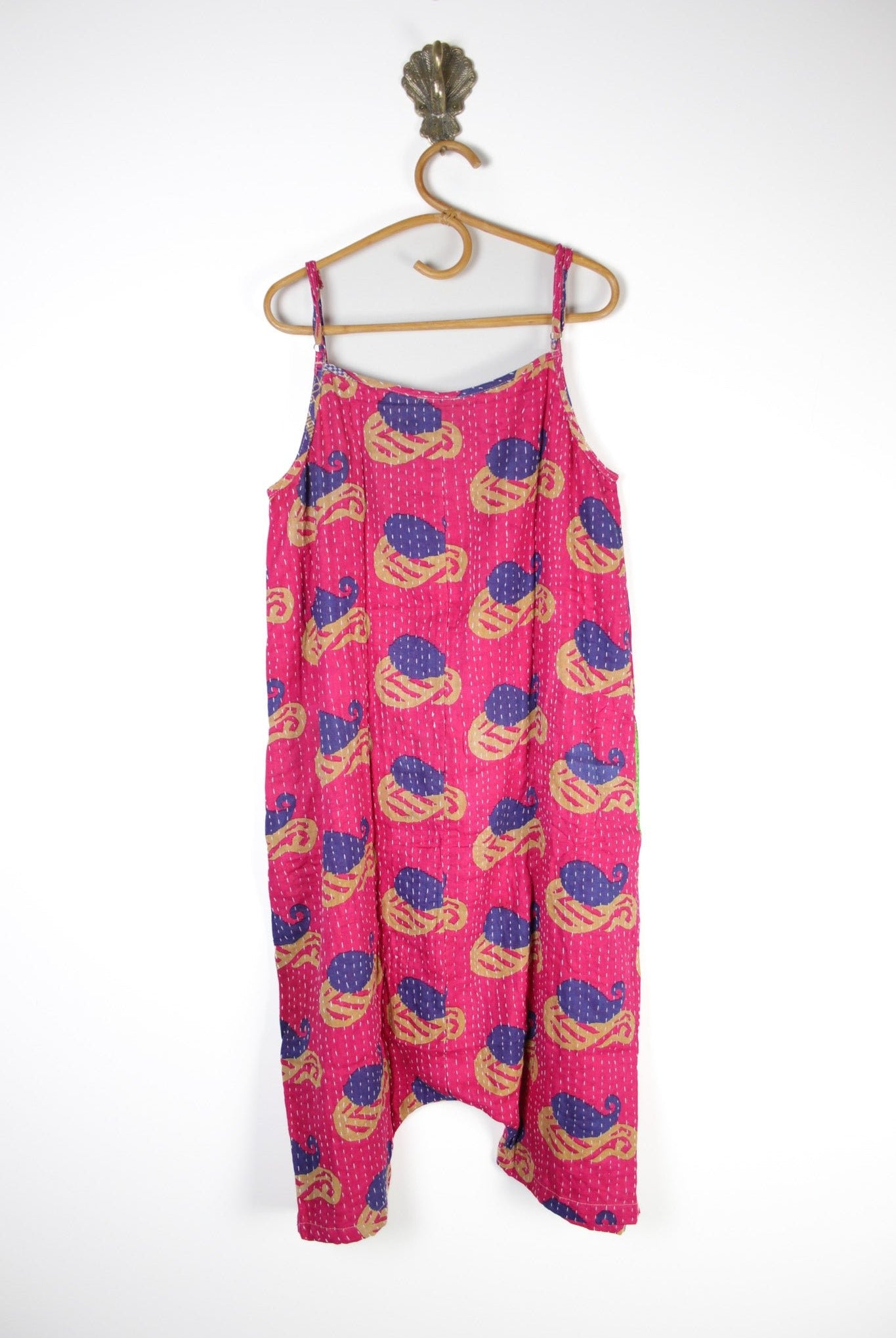 Asha Romper S (15553) AshaJumpsuitSRenewVintage155532 Renew Bohemian Pty Ltd