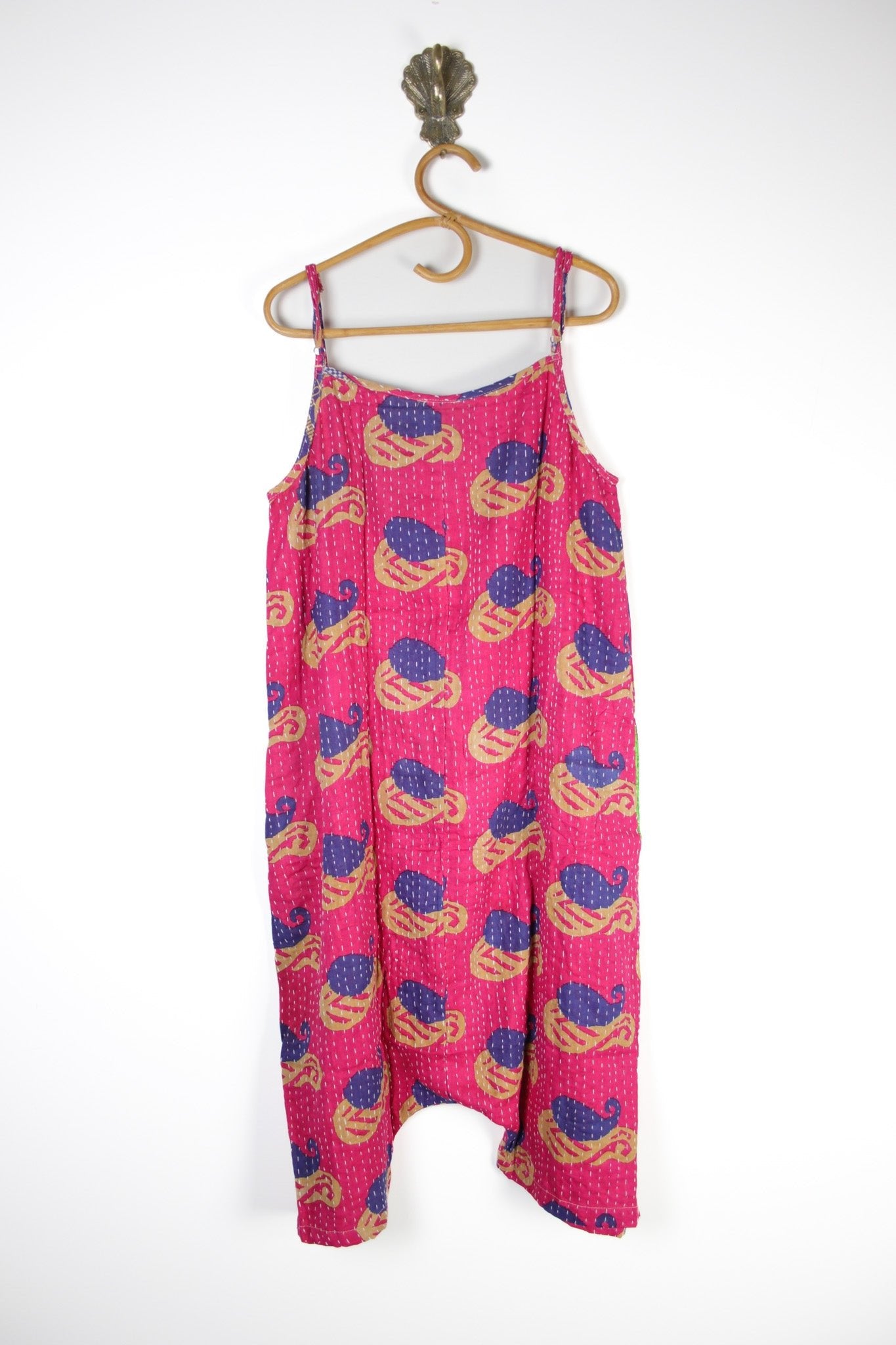 Asha Romper S (15553) AshaJumpsuitSRenewVintage155532 Renew Bohemian Pty Ltd