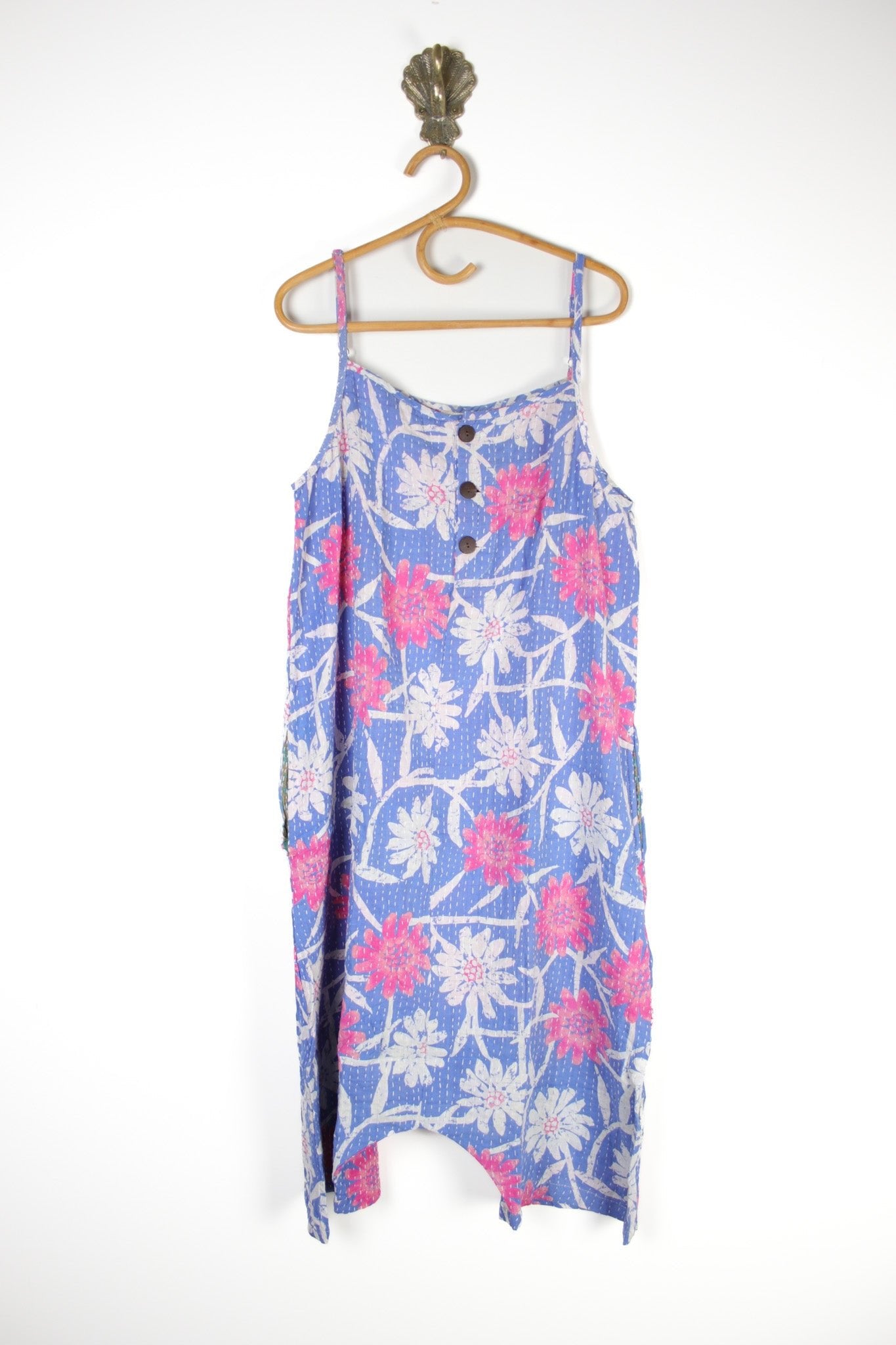 Asha Romper S (15559) AshaJumpsuitSRenewVintage155591 Renew Bohemian Pty Ltd