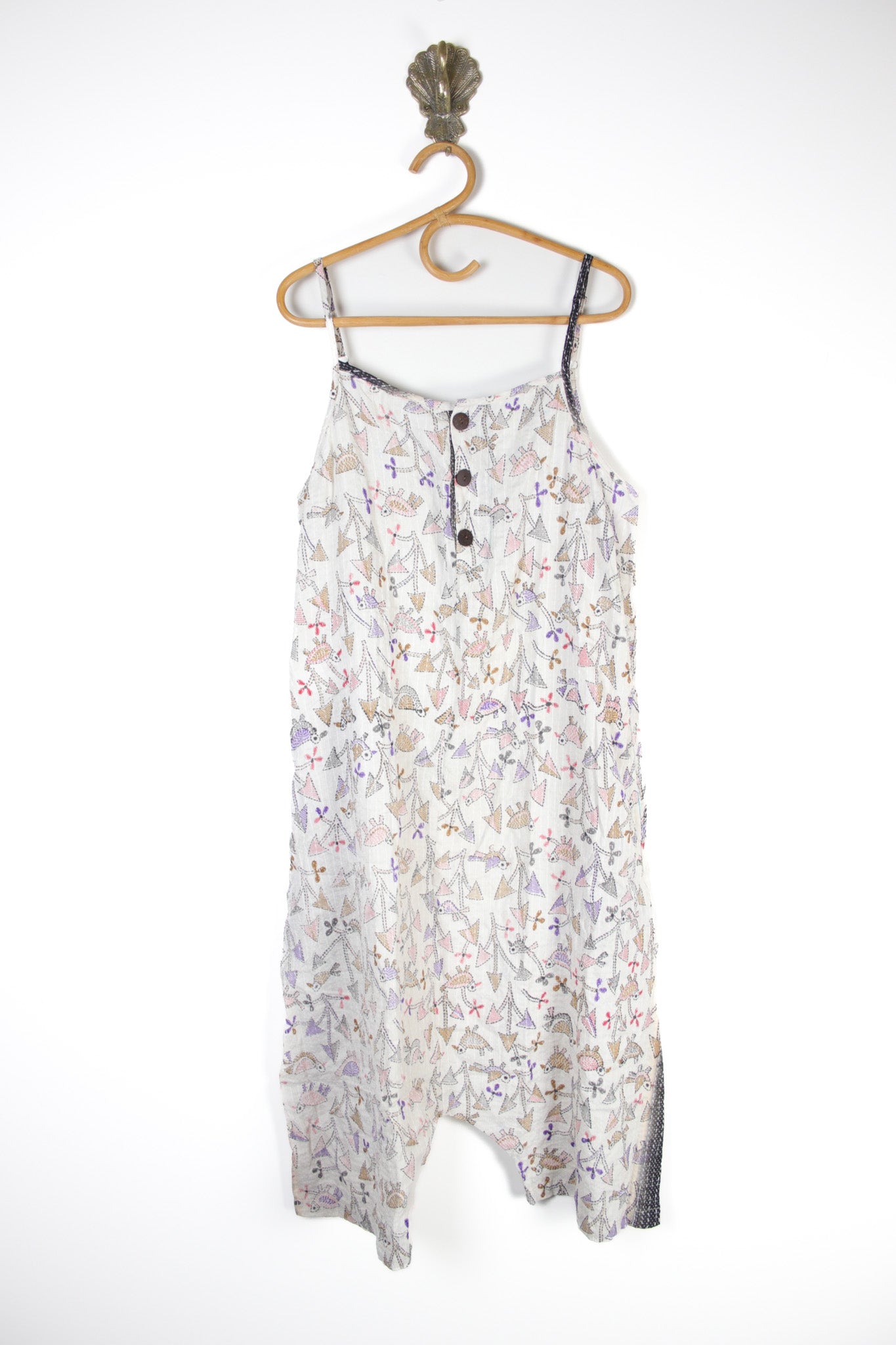 Asha Romper S (15562) AshaJumpsuitSRenewVintage155621 Renew Bohemian Pty Ltd