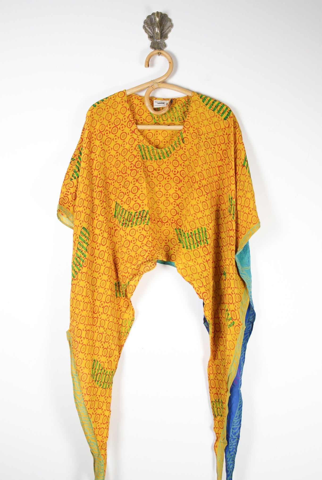 Aurora Silk Top L/XL (13152) AuroraSilkTopLXLRenewVintage13152 Renew Bohemian Pty Ltd