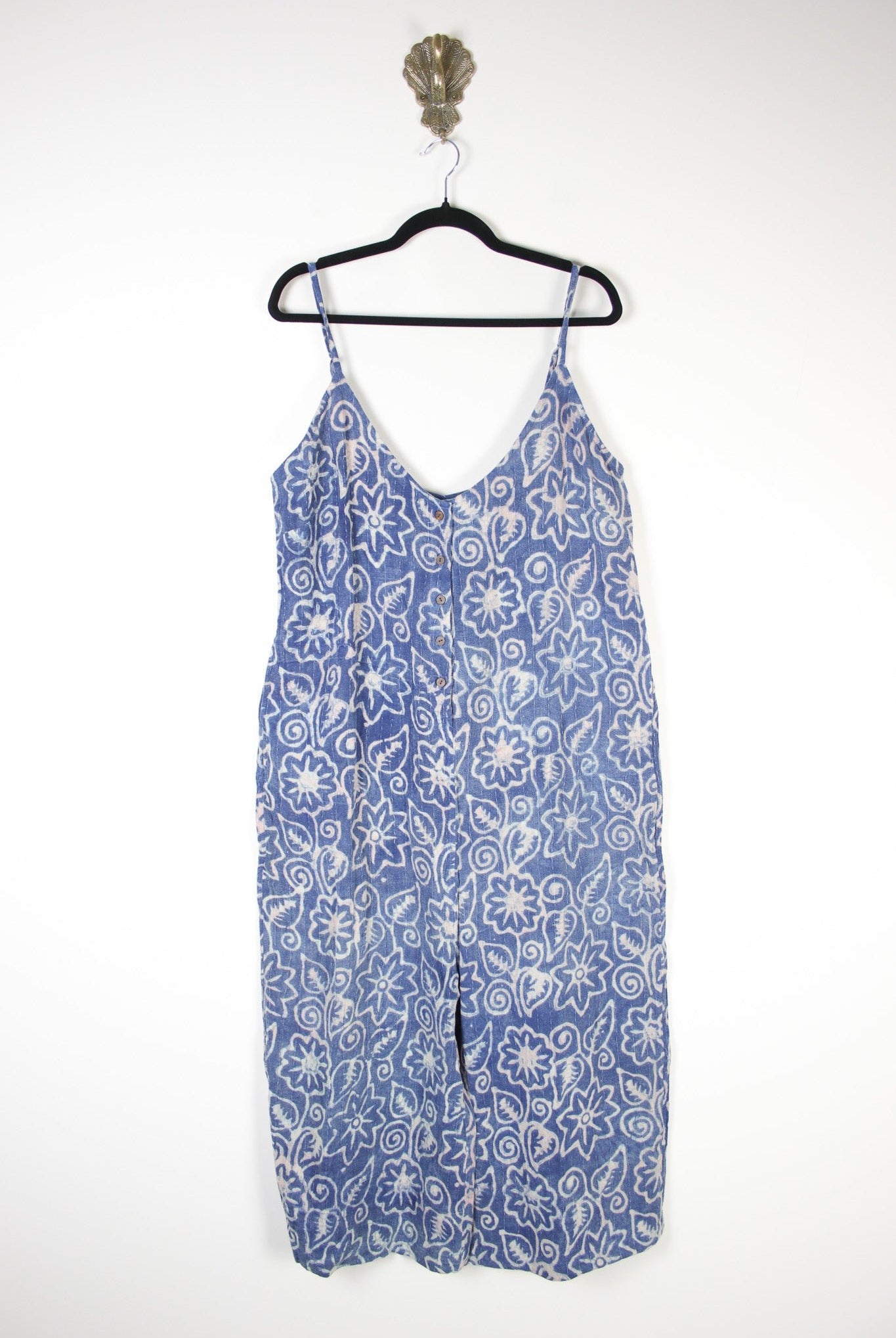 Stonewash Kantha Jumpsuit - Azure AzureStonewashKanthaJumpsuitRenewVintage1_7bb2e621-88aa-4218-87be-b2ff5ff67b97 Renew Bohemian Pty Ltd