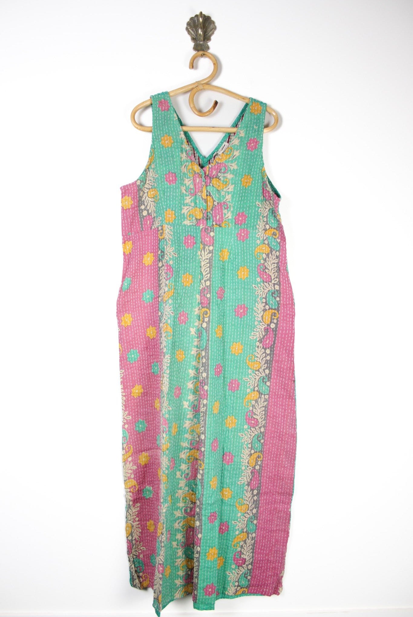 Boheme Jumpsuit 2XL (12207) BohemeJumpsuit2XLRenewVintage122071 Renew Bohemian Pty Ltd