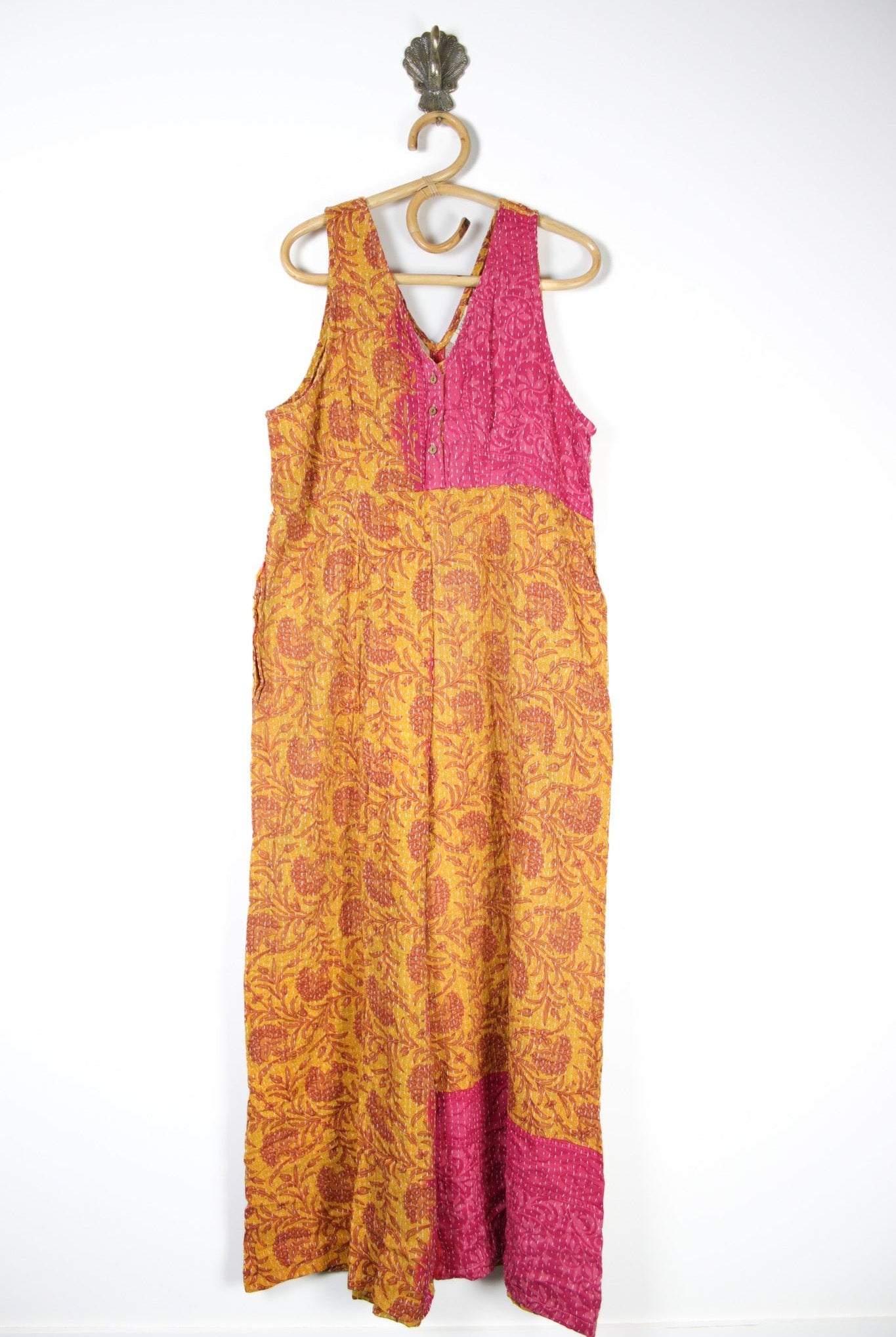 Boheme Jumpsuit 2XL (12222) BohemeJumpsuit2XLRenewVintage122221 Renew Bohemian Pty Ltd