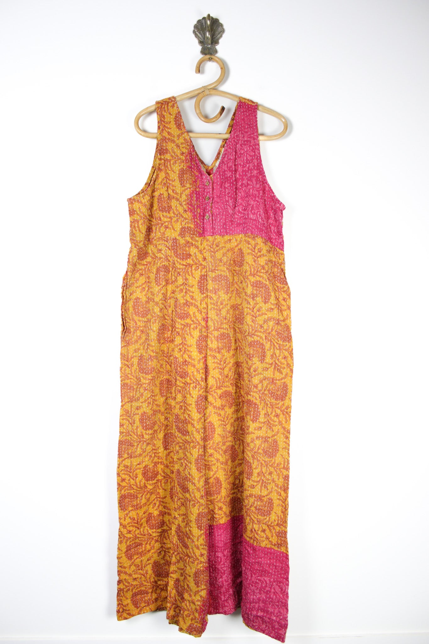 Boheme Jumpsuit 2XL (12222) BohemeJumpsuit2XLRenewVintage122221 Renew Bohemian Pty Ltd