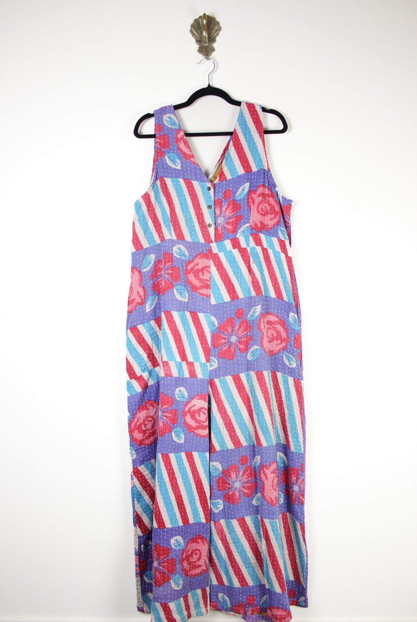 Boheme Jumpsuit 2XL (17113) BohemeJumpsuit2XLRenewVintage171132 Renew Bohemian Pty Ltd