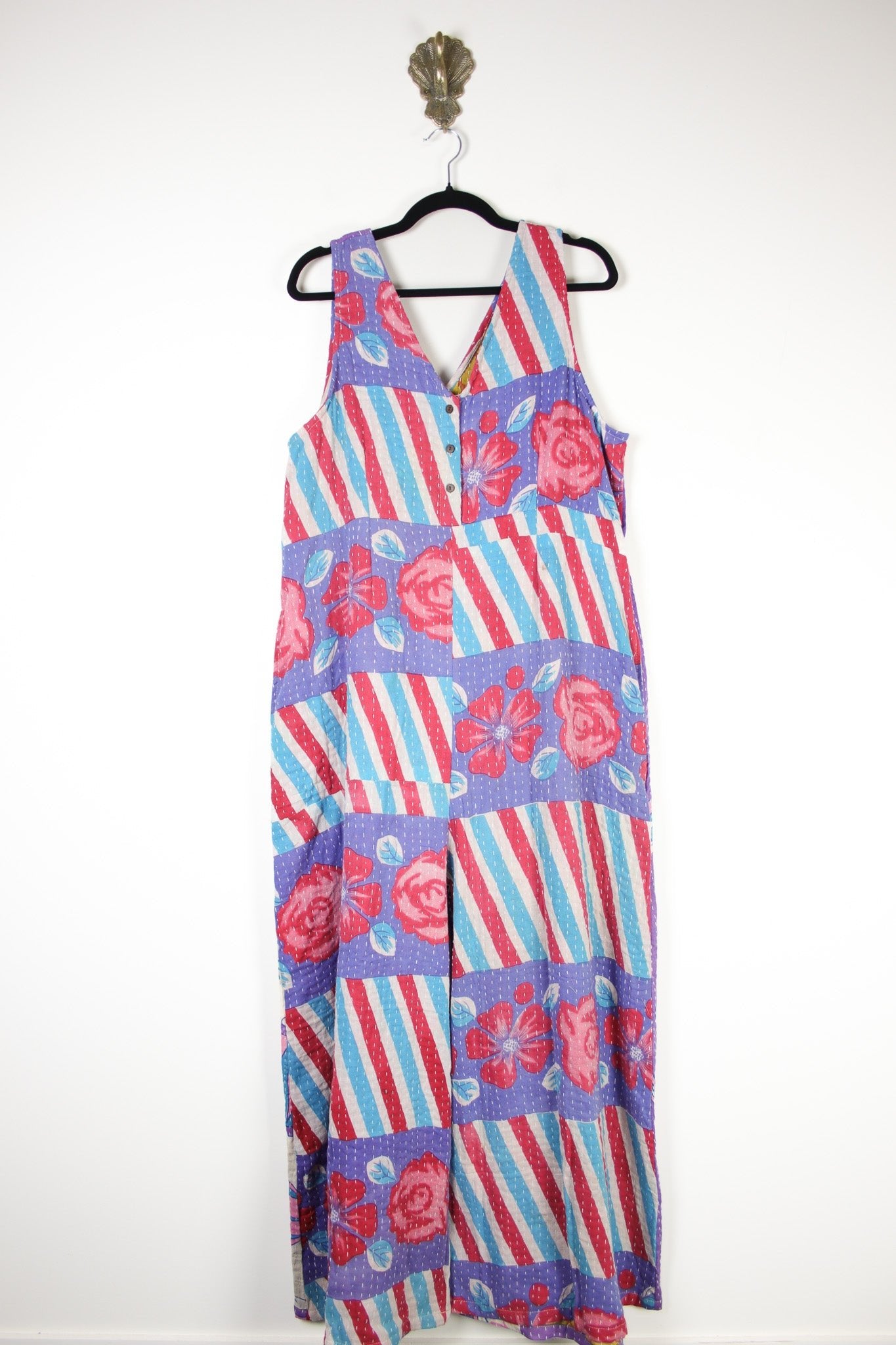 Boheme Jumpsuit 2XL (17113) BohemeJumpsuit2XLRenewVintage171132 Renew Bohemian Pty Ltd