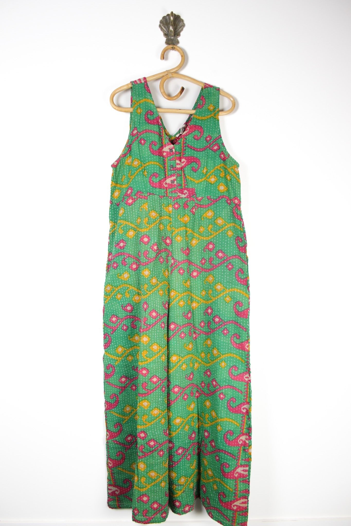 Boheme Jumpsuit XL (12240) BohemeJumpsuitXLRenewVintage122401 Renew Bohemian Pty Ltd
