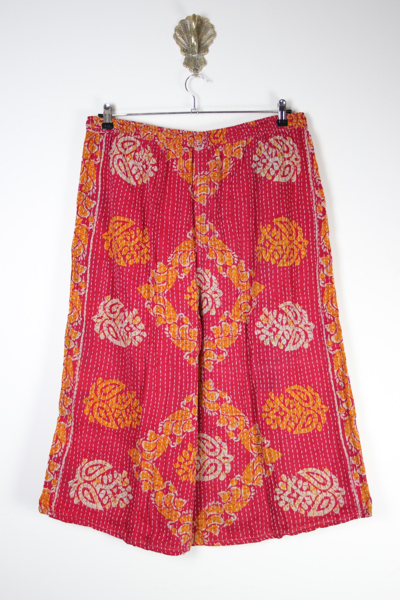 Cropped Kantha Pants 3XL (20997) CroppedPants3XLRenewBohemian209972 Renew Bohemian Pty Ltd