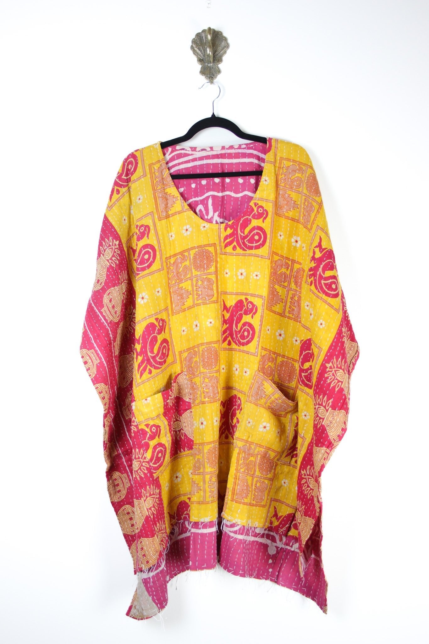 Dreamer Kantha Dress L/XL (17671) DreamerDressL_XLRenewVintage176711 Renew Bohemian Pty Ltd
