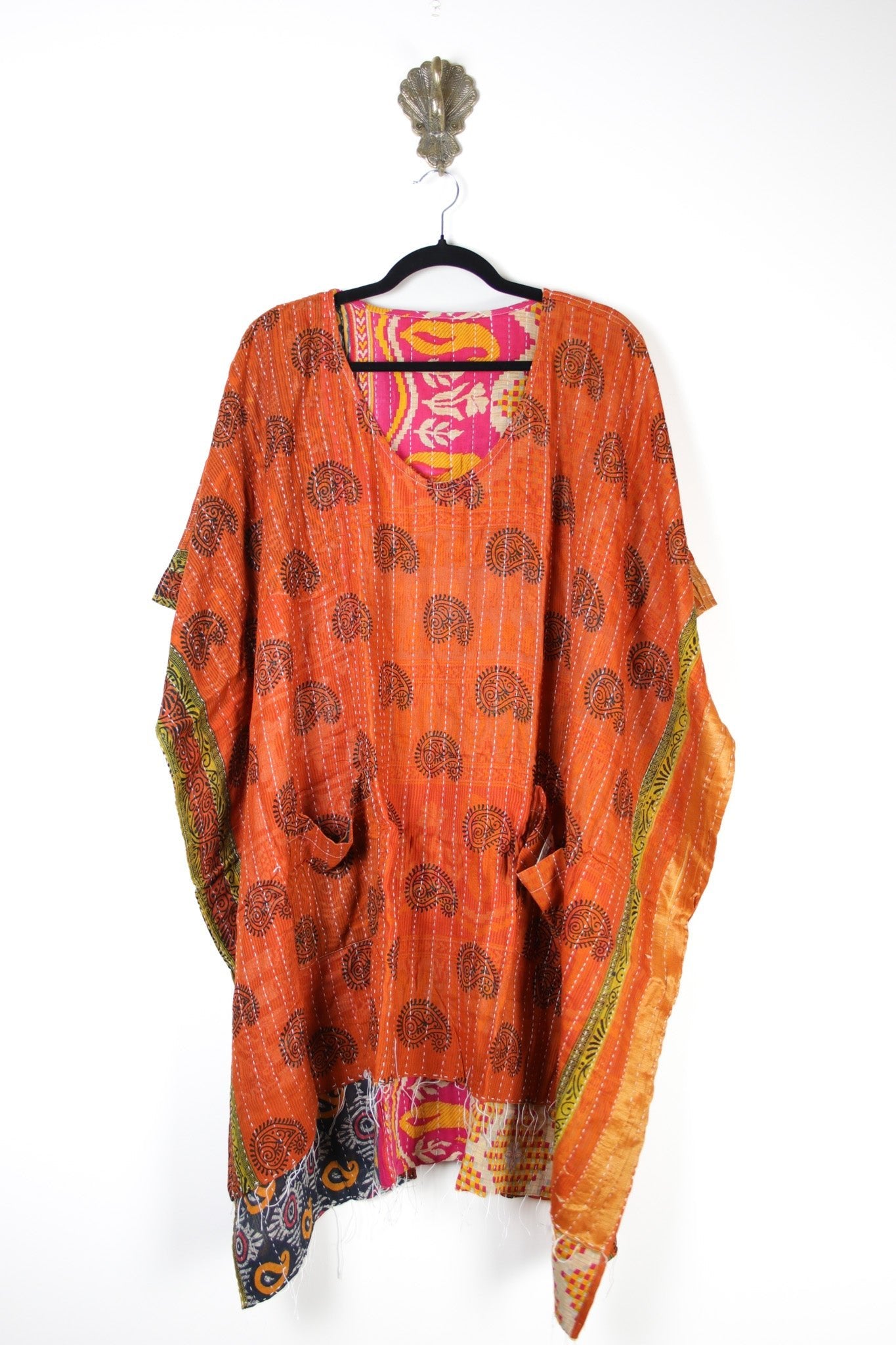 Dreamer Kantha Dress L/XL (17674) DreamerDressL_XLRenewVintage176741 Renew Bohemian Pty Ltd