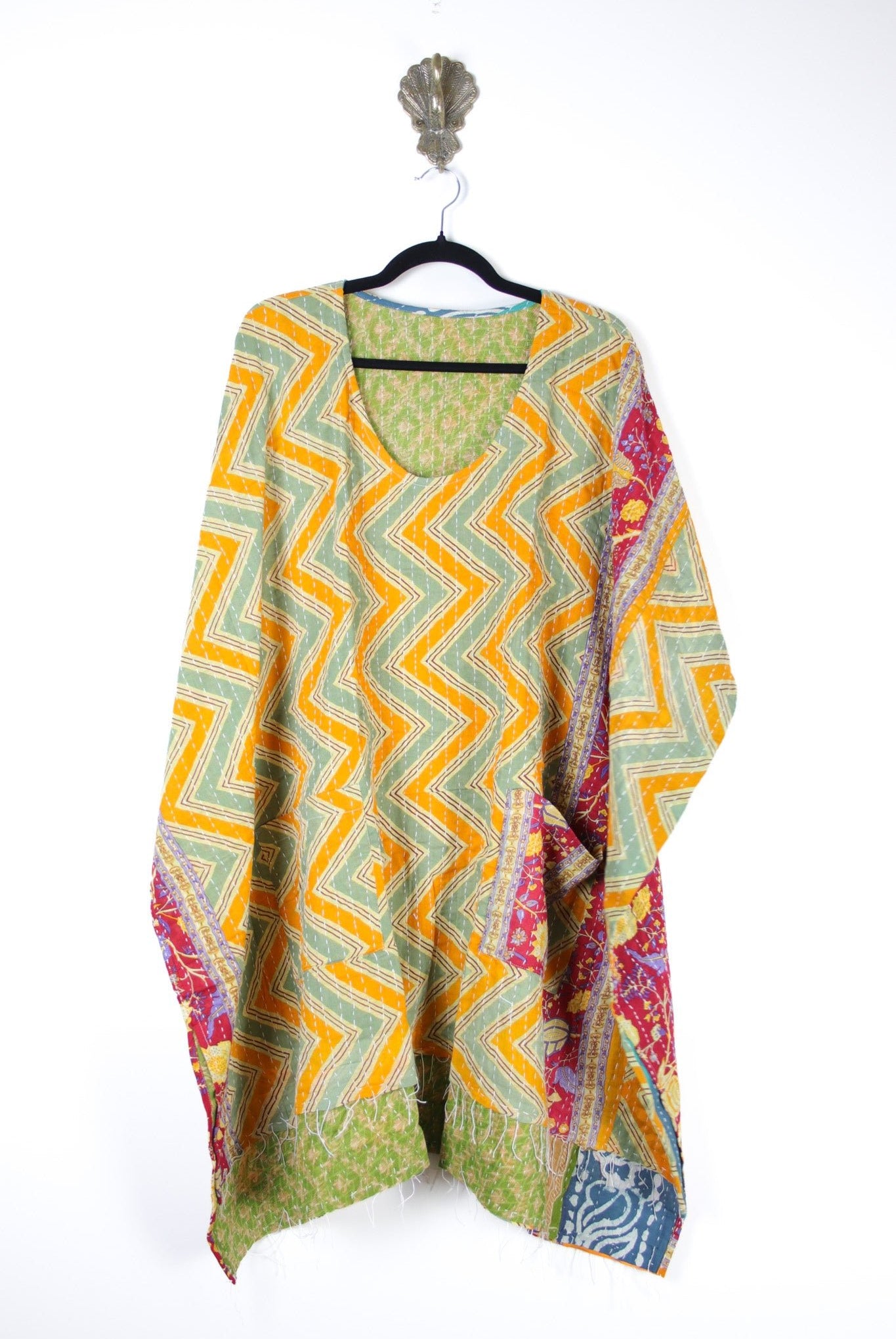 Dreamer Kantha Dress L/XL (17675) DreamerDressL_XLRenewVintage176751 Renew Bohemian Pty Ltd