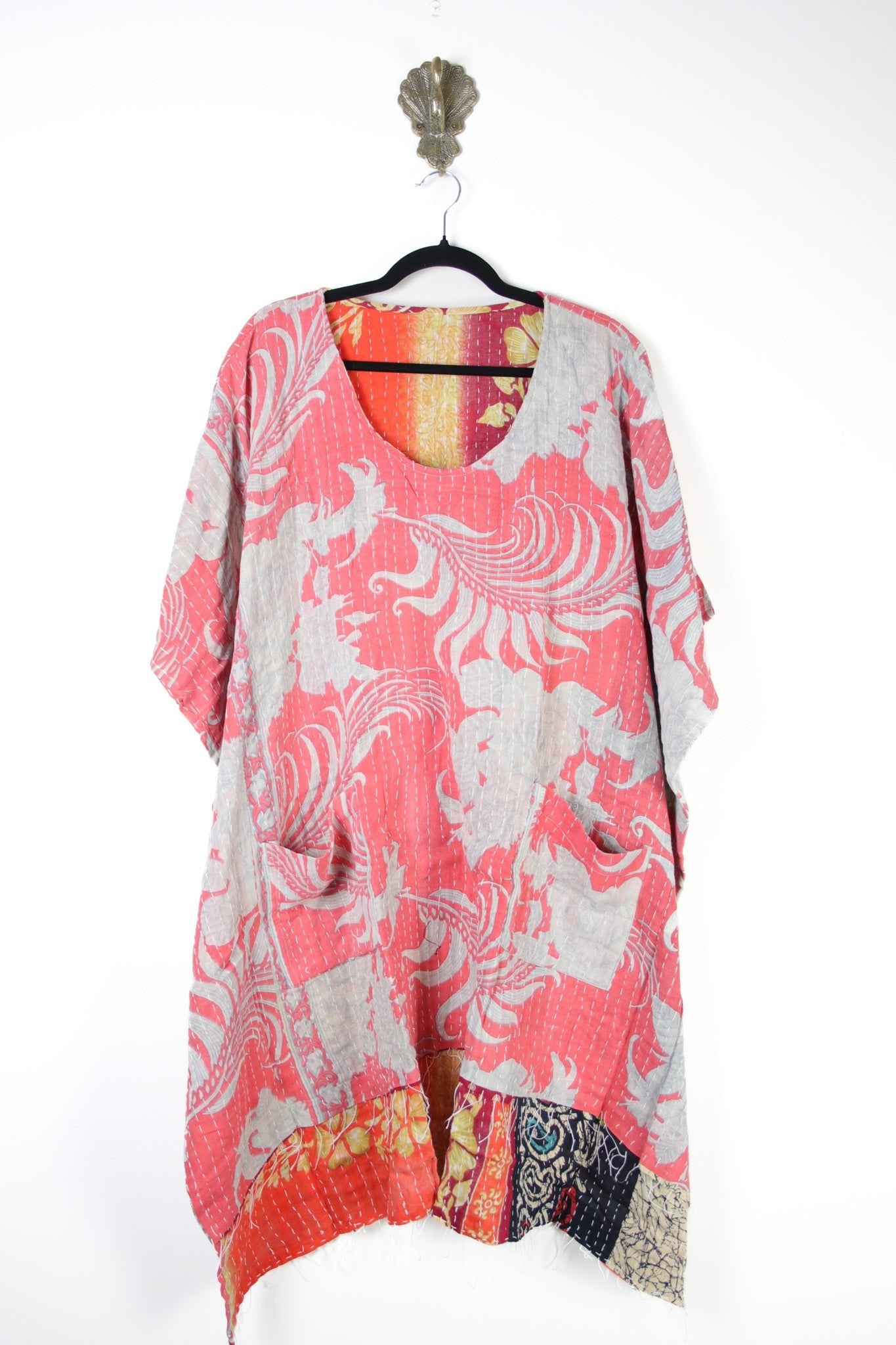 Dreamer Kantha Dress L/XL (17682) DreamerDressL_XLRenewVintage176821 Renew Bohemian Pty Ltd