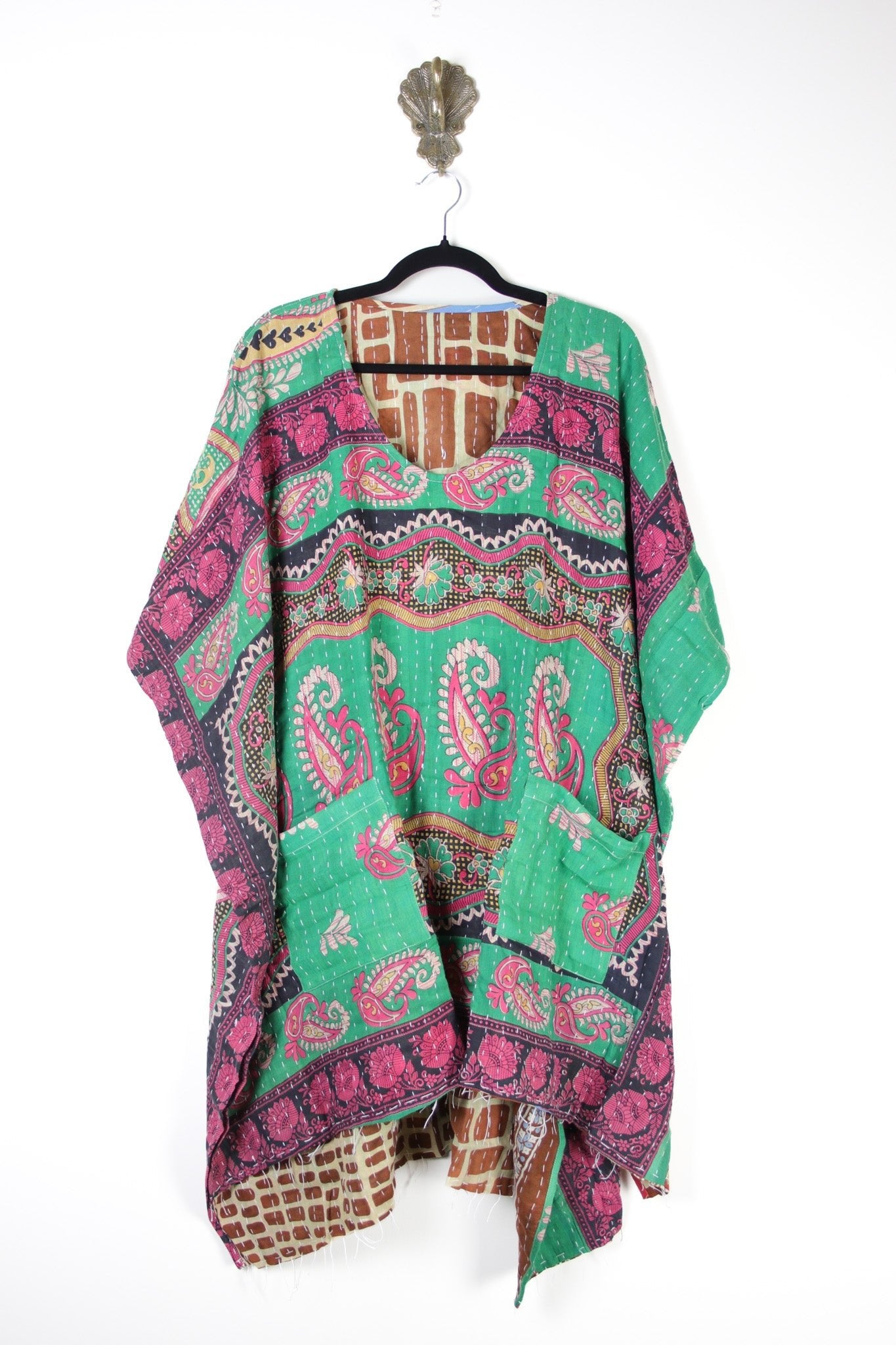 Dreamer Kantha Dress L/XL (17684) DreamerDressL_XLRenewVintage176841 Renew Vintage