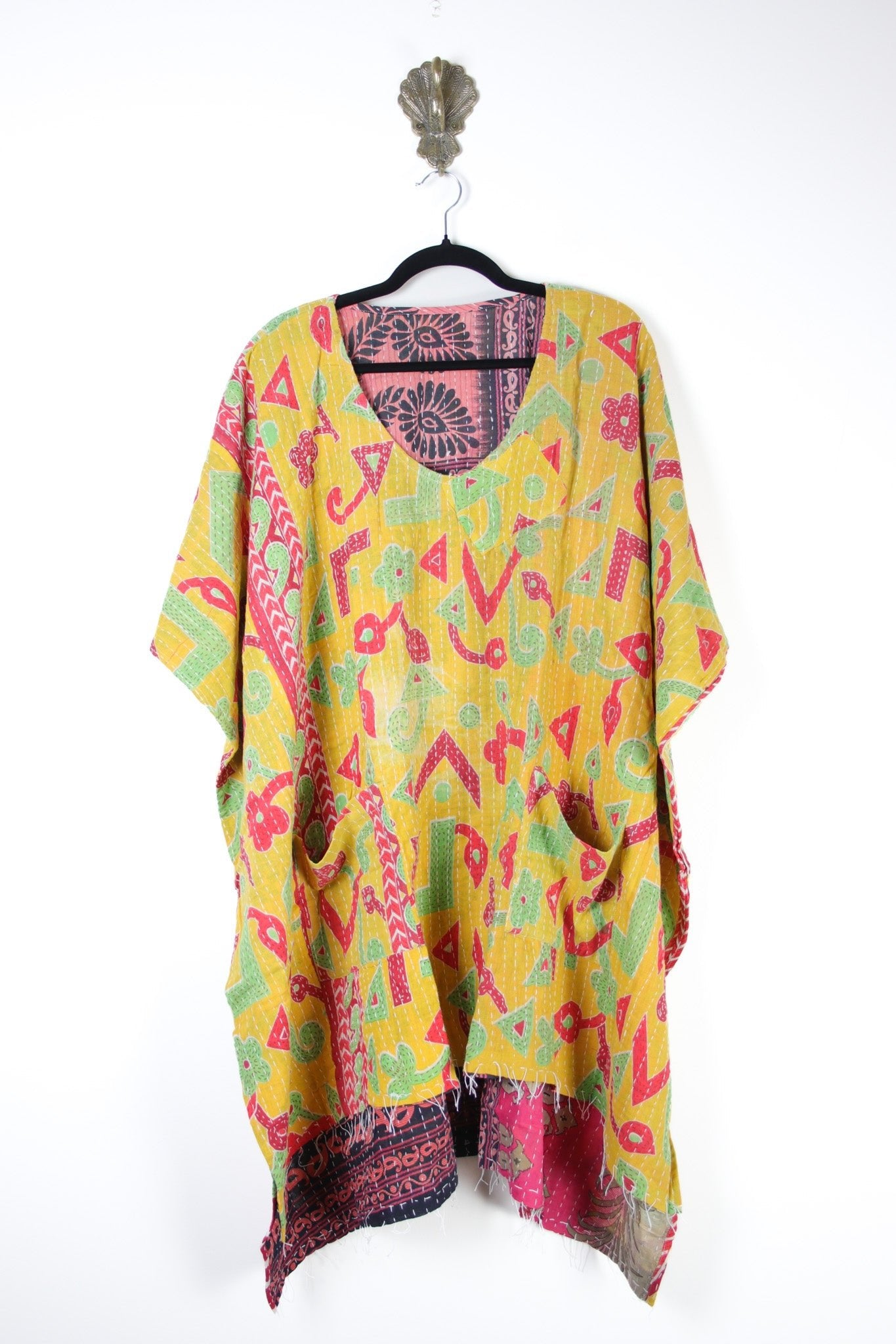 Dreamer Kantha Dress L/XL (17688) DreamerDressL_XLRenewVintage176881 Renew Bohemian Pty Ltd