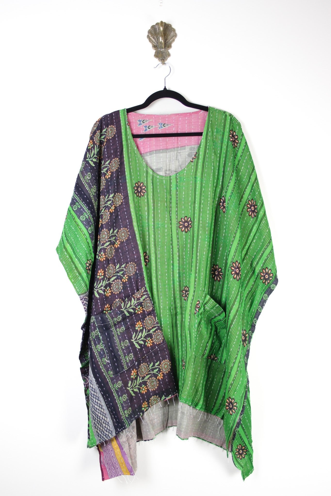 Dreamer Kantha Dress L/XL (17690) DreamerDressL_XLRenewVintage176901 Renew Bohemian Pty Ltd