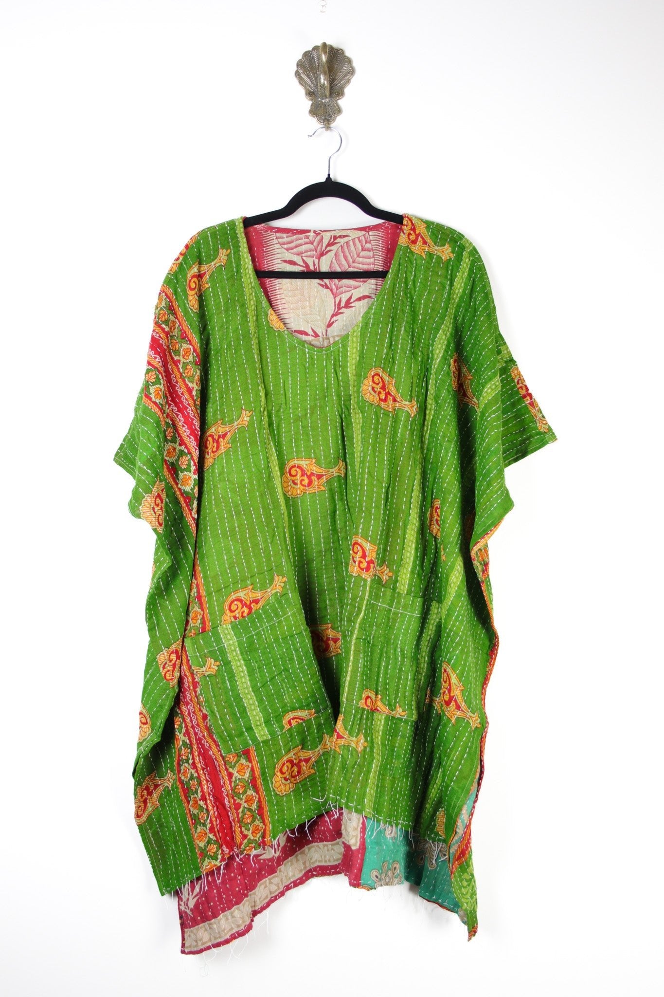 Dreamer Kantha Dress L/XL (17694) DreamerDressL_XLRenewVintage176941 Renew Bohemian Pty Ltd