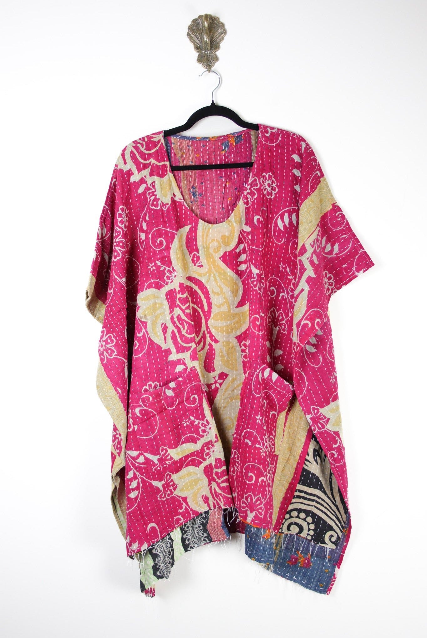 Dreamer Kantha Dress L/XL (17871) DreamerDressL_XLRenewVintage178711 Renew Bohemian Pty Ltd
